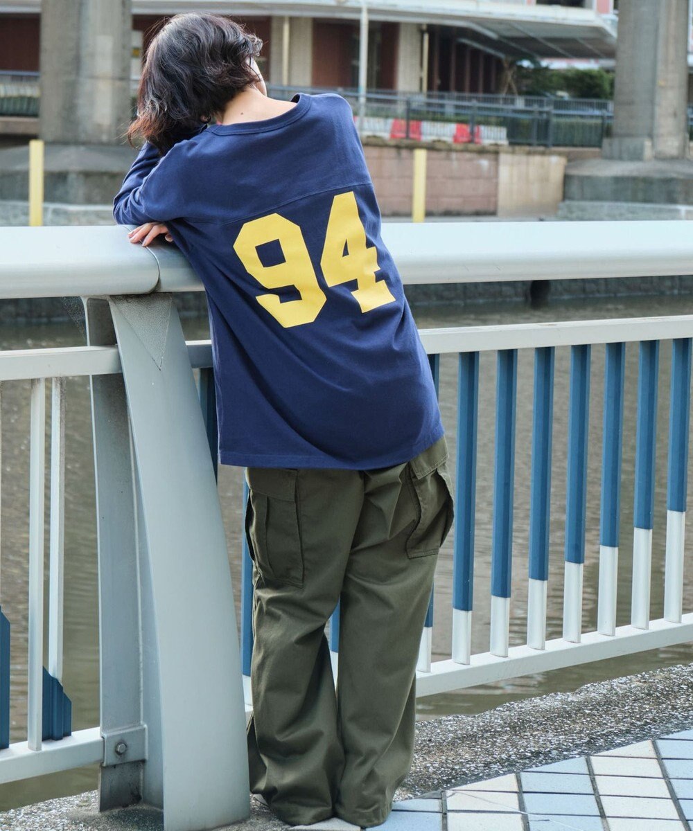 WEGO 【ユニセックス着用ITEM】ナンバリングフットボールBIG　T（LS） 