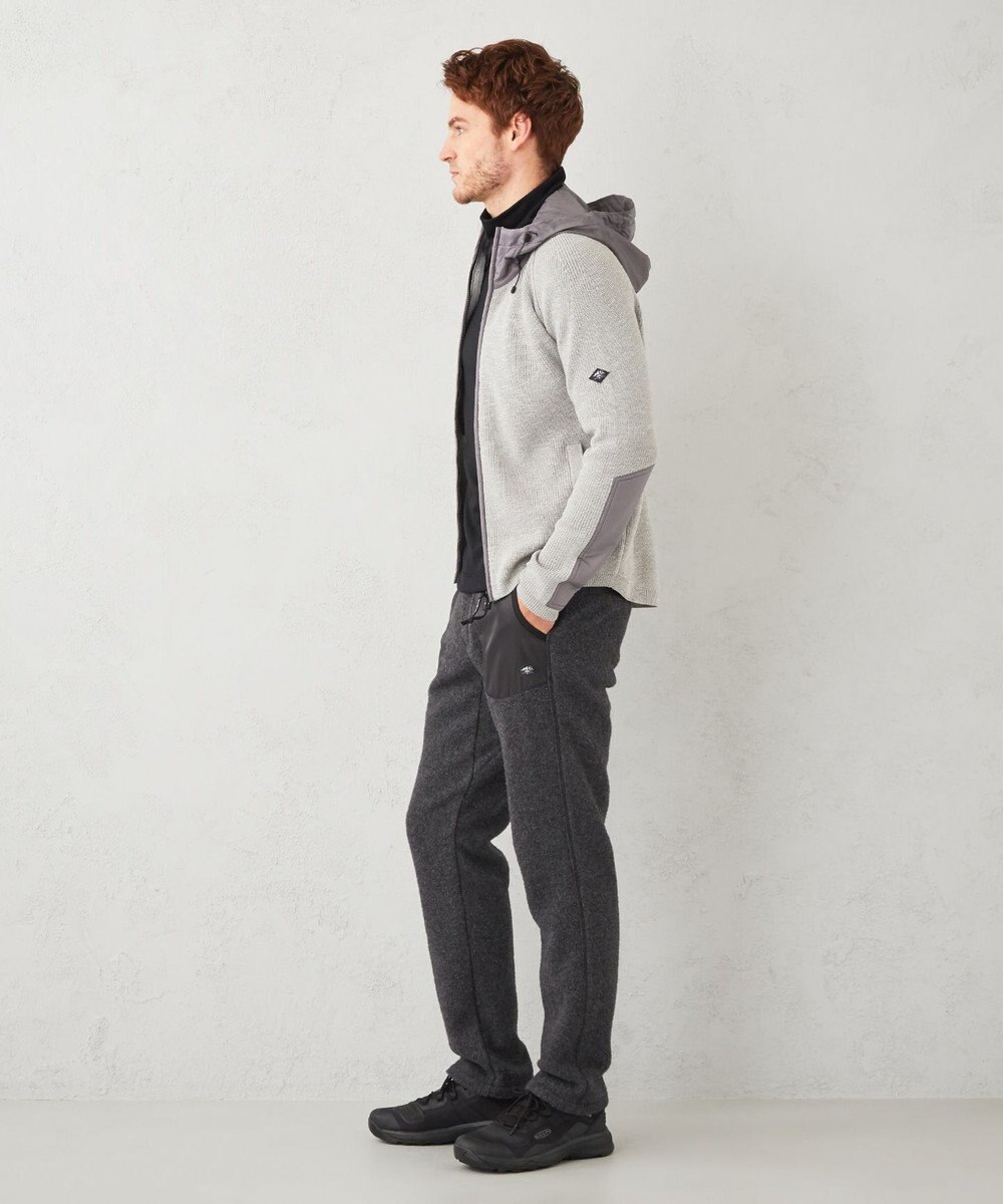 JOSEPH ABBOUD MOUNTAIN 【UNISEX】日本素材 ストレッチニットパーカー 