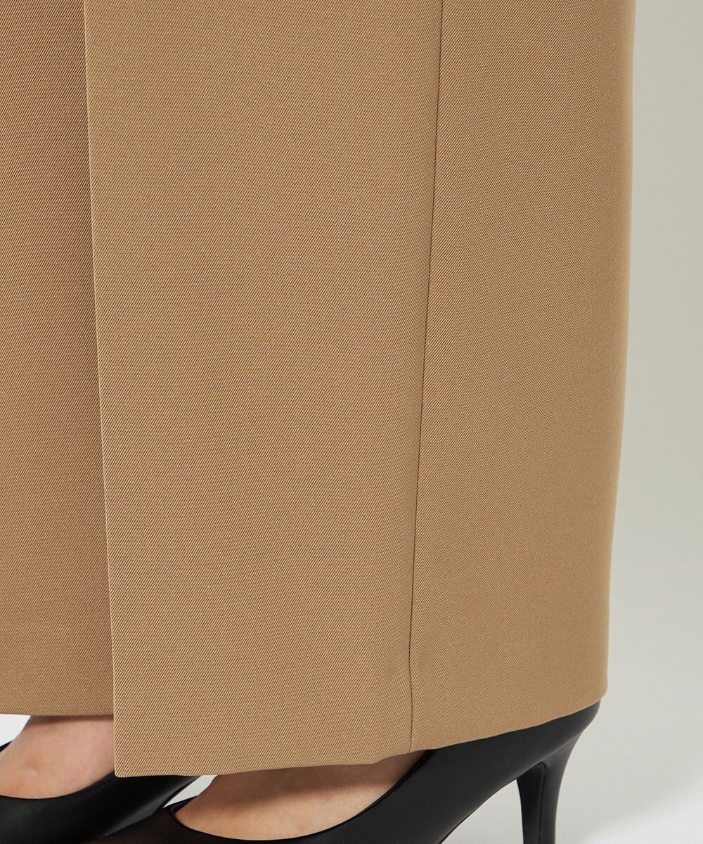 uncrave 【防しわ・UVカット・洗濯機洗い可】バルキーツイル ワイドパンツ(サスペンダー付き)（uncrave STANDARD） 