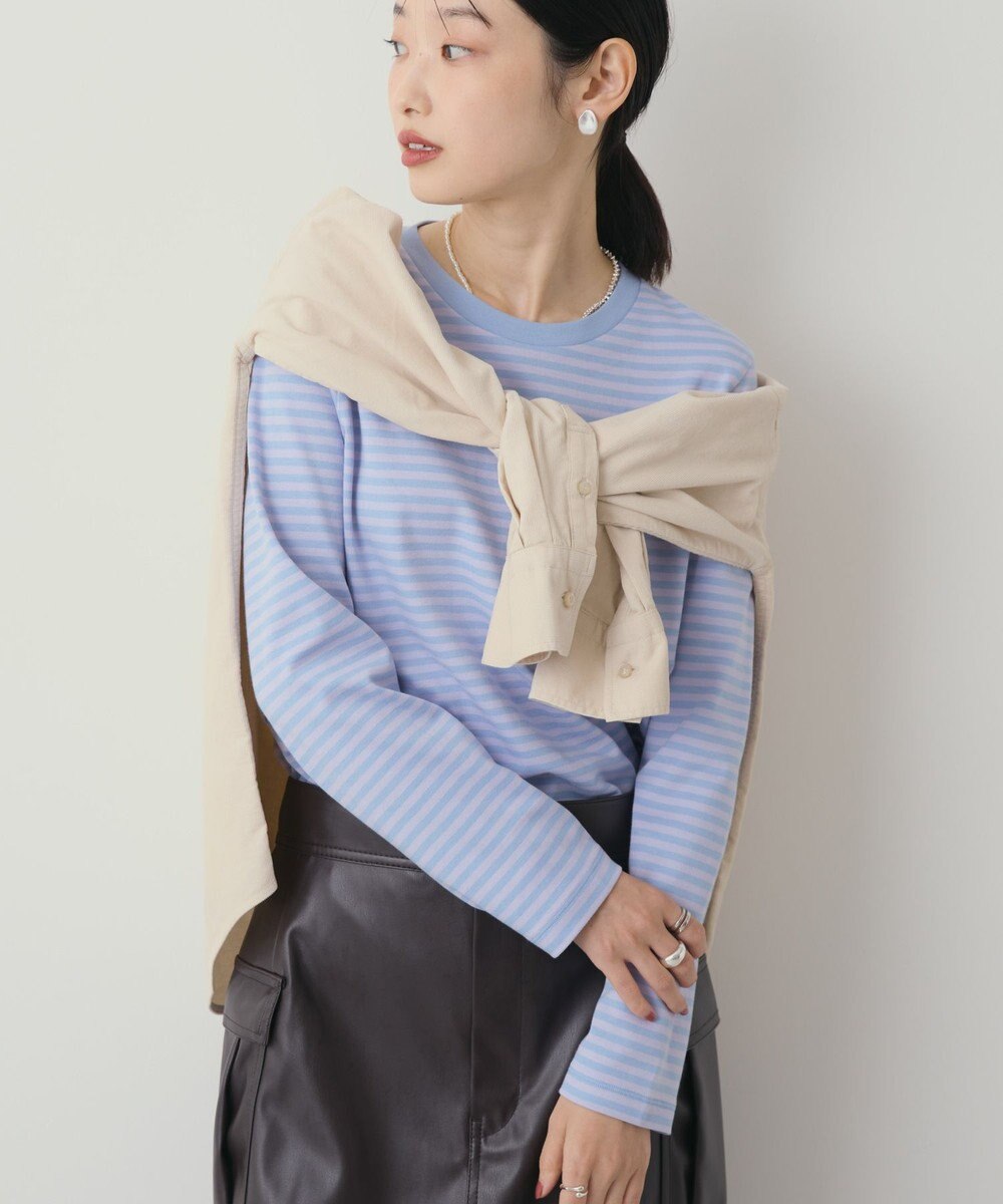 AMERICAN HOLIC クルーネックロングプルオーバー 