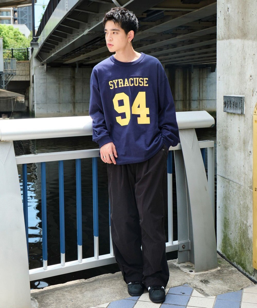 WEGO 【ユニセックス着用ITEM】ナンバリングフットボールBIG　T（LS） 