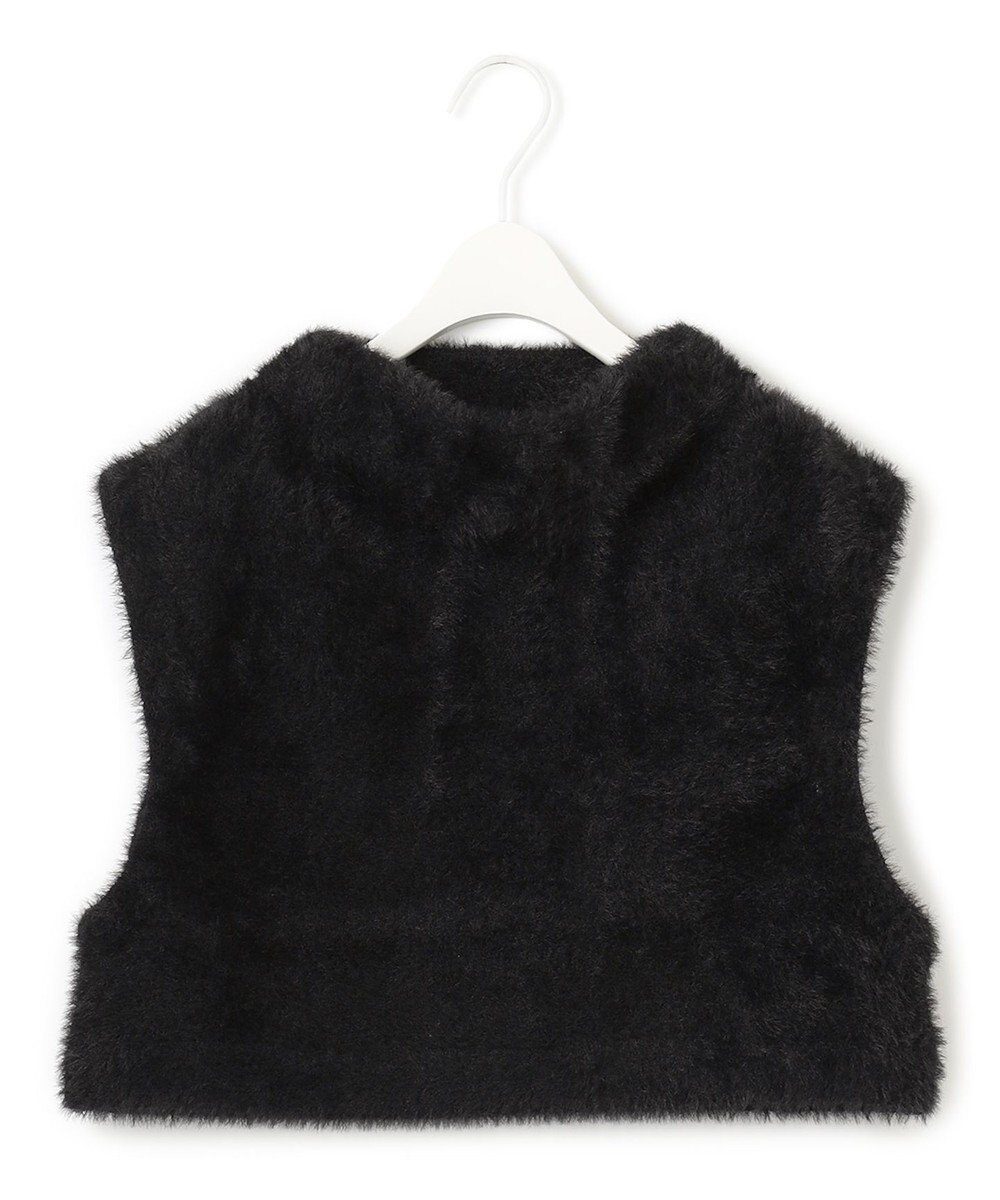 ICB ヘアリーショートジレ 