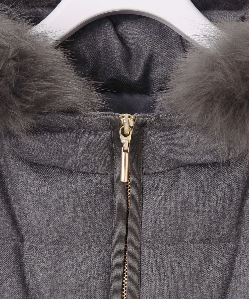 ANY SIS 【撥水・洗える】リッチファーフードロング ダウン 