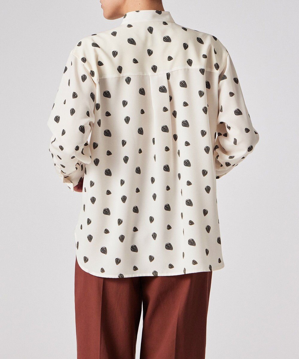 Paul Smith Graphic Strawberry ボウタイ ブラウス 