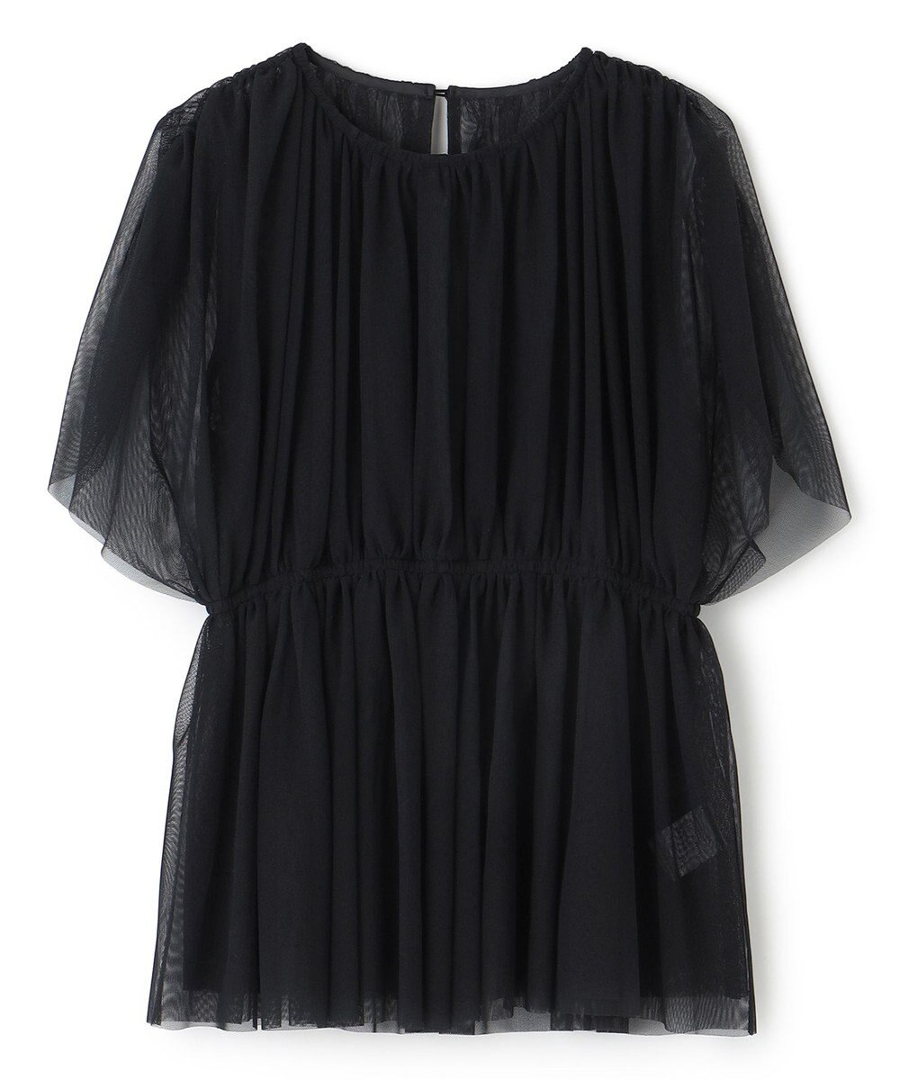 uncrave 【洗濯機洗い可】カクテル チュール ブラウス（uncrave STANDARD） 