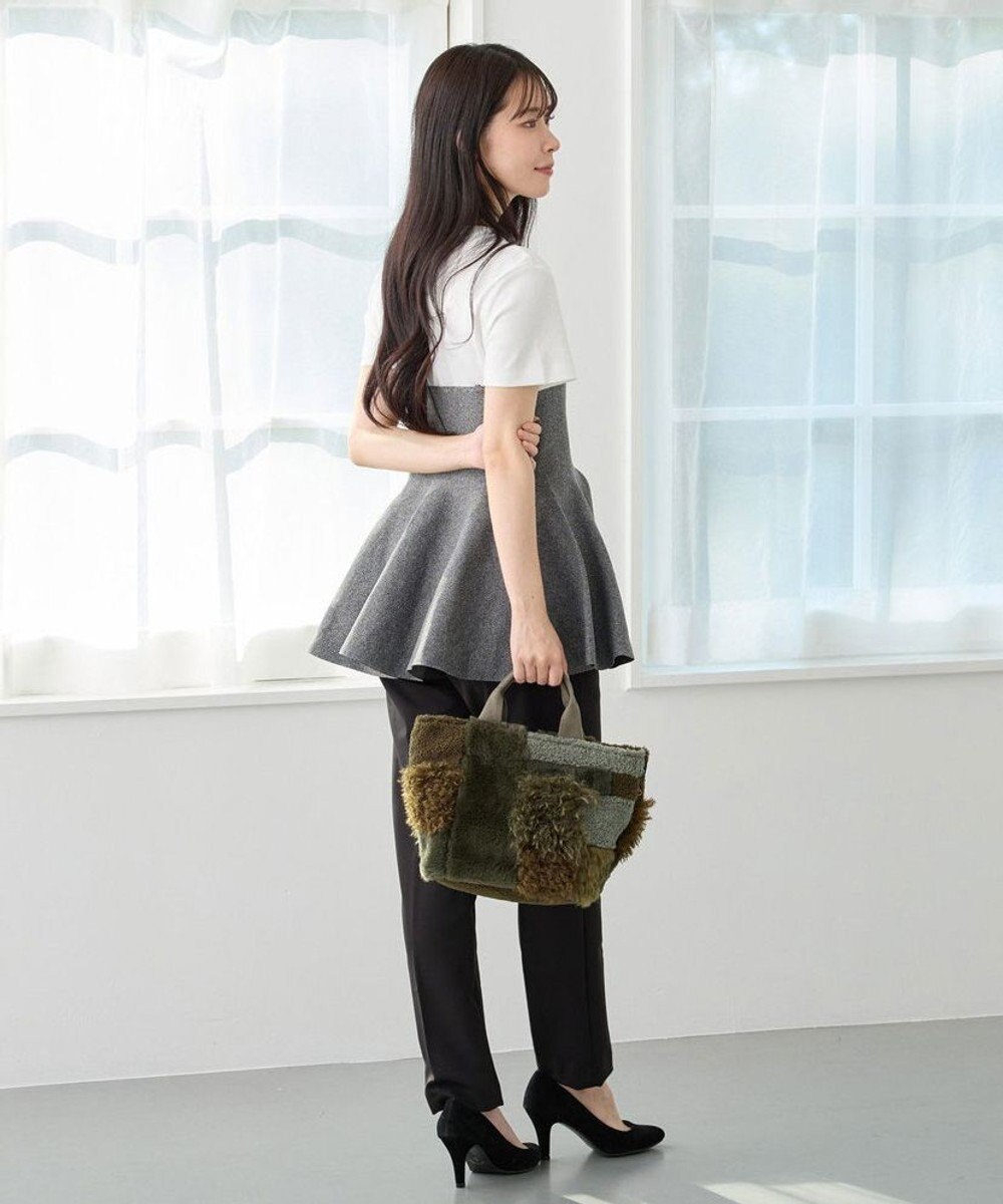 ROOTOTE 3652【フェイクファーのパッチワーク】SC.デリ.ツグツグ-A 