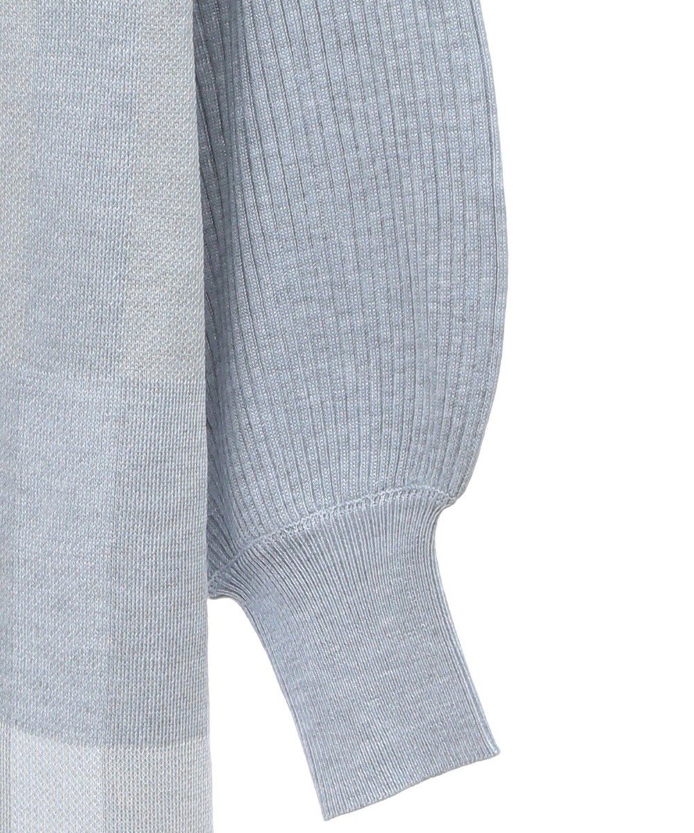 earth music&ecology Ｓｅｔ２点ショートニット＋チェックワンピース 