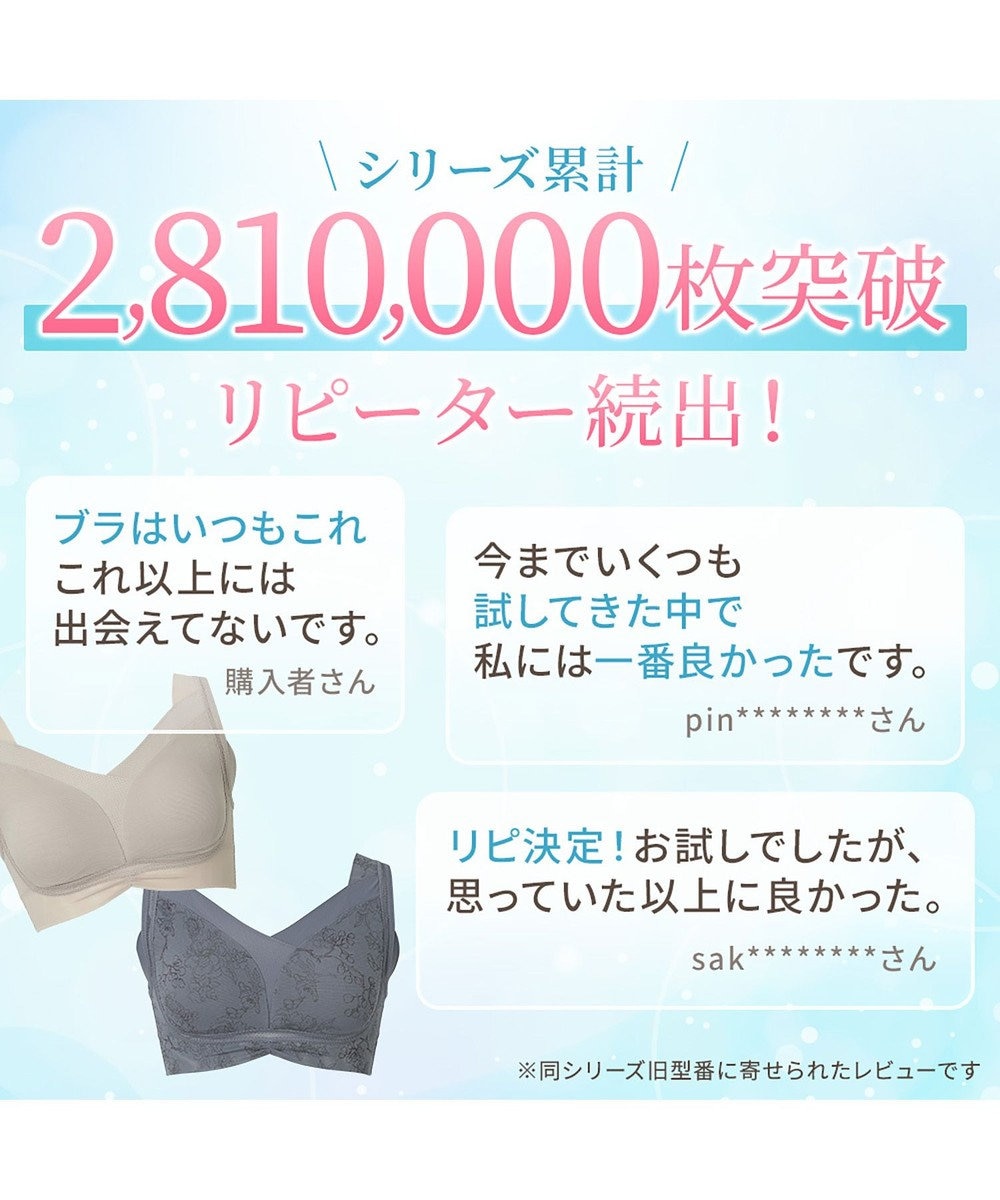 BRADELIS New York 【Yukine inc. 】ゆきねえモアソフト快適フルカップブラ23 接触冷感 吸汗速乾で快適に補正するノンワイヤーブラ 