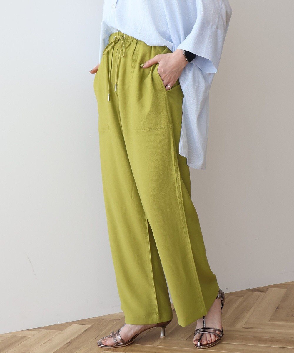 AMERICAN HOLIC 【接触冷感】ベイカーリラックスパンツ 