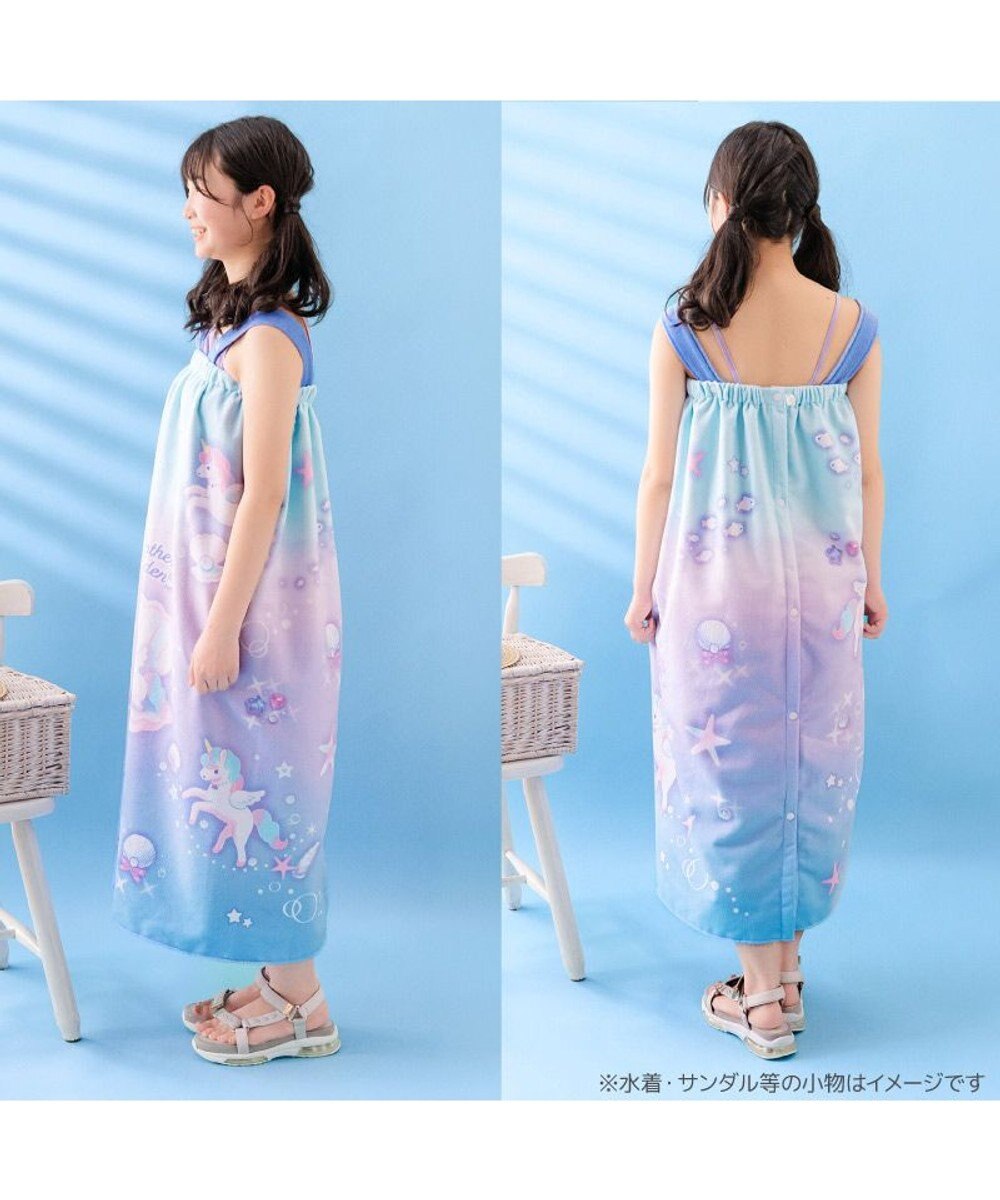 Mother garden マザーガーデン ユニコーン 水泳 ラップタオル 100cm 