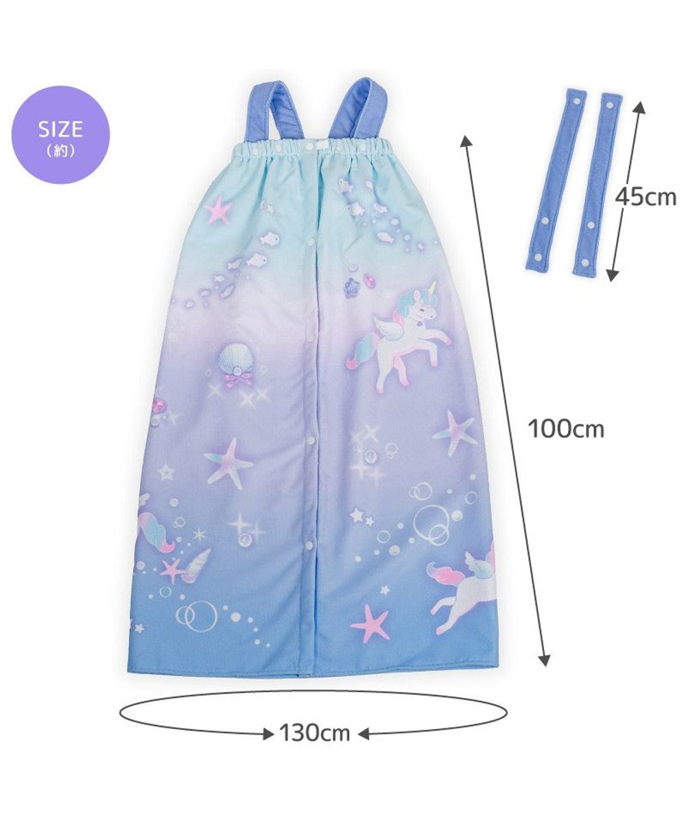 Mother garden マザーガーデン ユニコーン 水泳 ラップタオル 100cm 