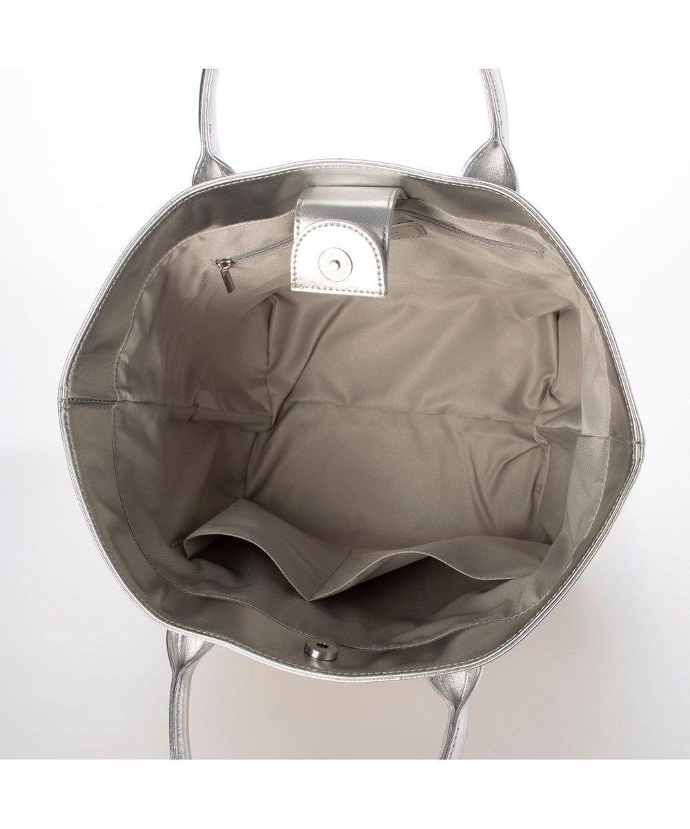 UNBILLION ペルケ perche / 雑材風×牛革付属トートバッグ 