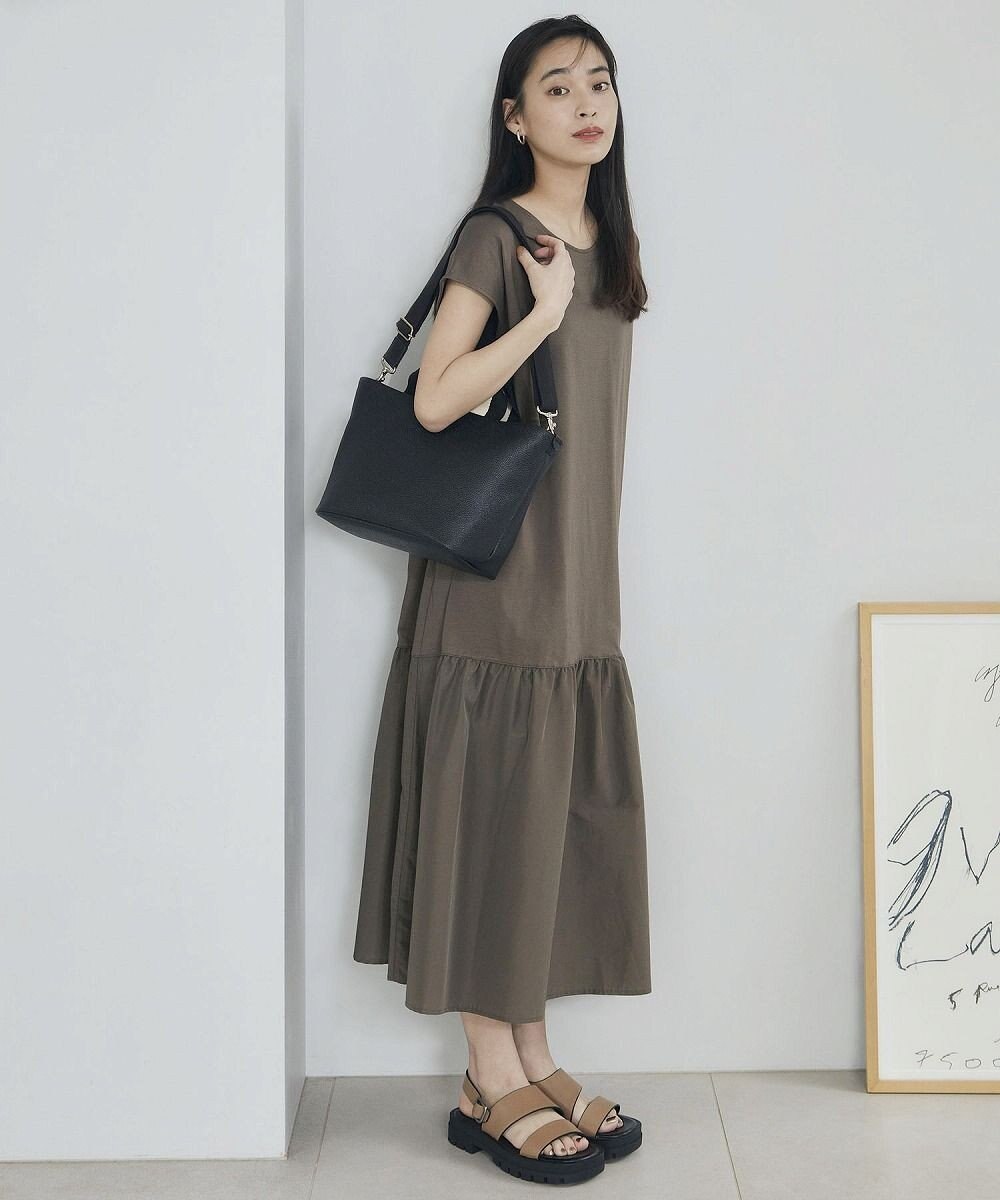 TOPKAPI 【Breath TOPKAPI】SCOTCH GRAIN スコッチグレイン プレーン 2トーンテープ ハンドル トートバッグ S 