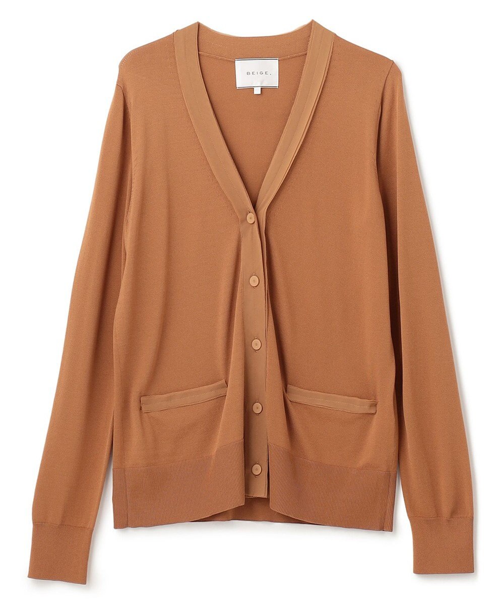 BEIGE， 【WEB限定】KINABALU / ニットカーディガン 