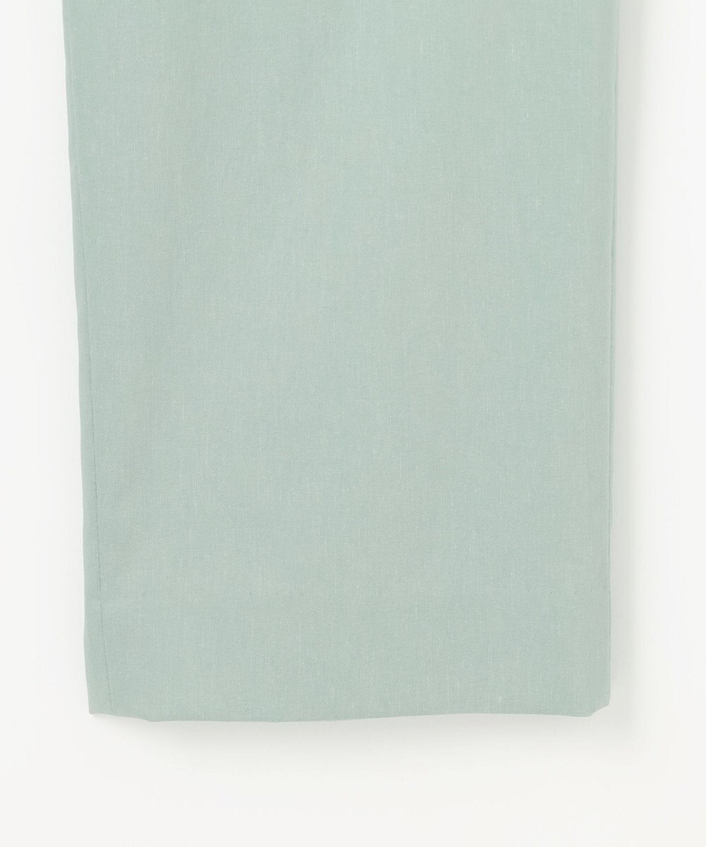 J.PRESS LADIES 【セットアップ対応・洗える】セルロースリネンストレッチ テーパード パンツ 