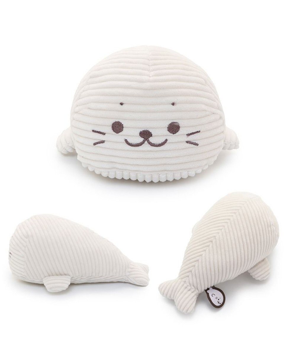 Mother garden しろたん コーデュロイ マスコット 22cm ぬいぐるみ 