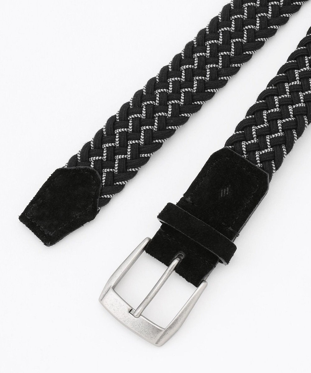 JOSEPH ABBOUD 【キングサイズ・イタリア素材・ストレッチ・日本製】ウールビスコースストレッチベルト 