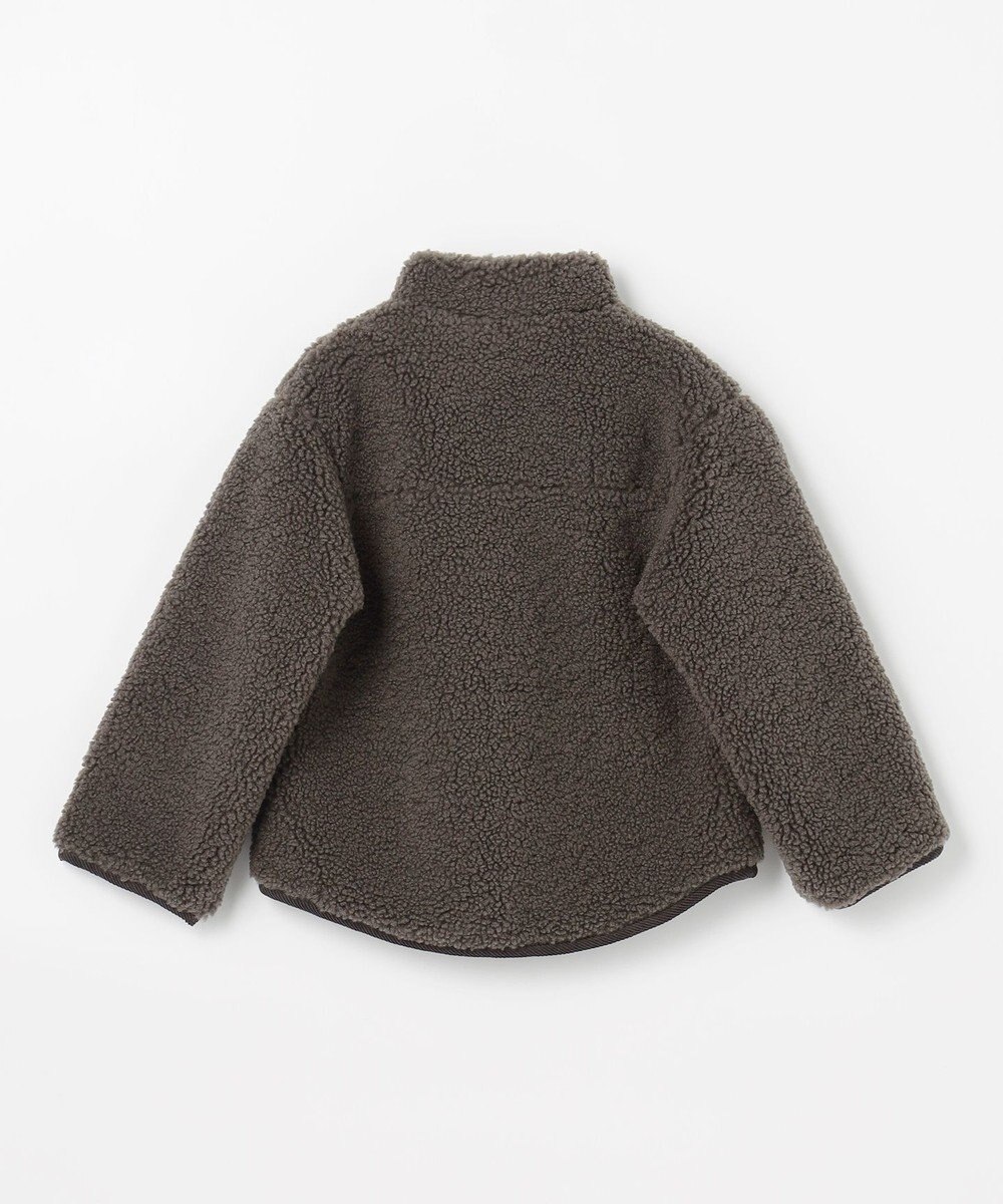 J.PRESS KIDS 【100-130cm】スタンドカラー ボア ブルゾン 