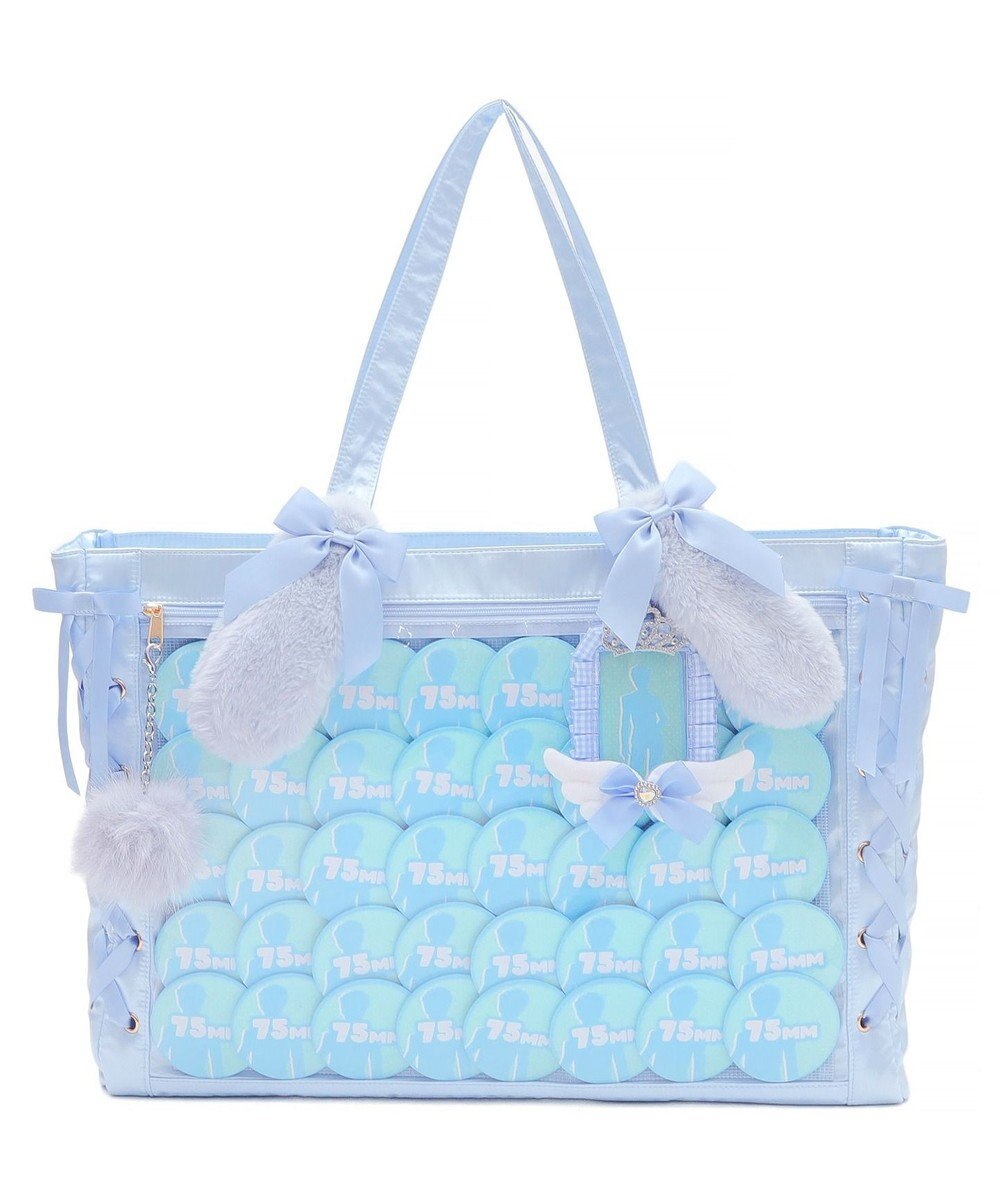 WEGO 【痛バ＆推し活グッズ】レースアップ痛バッグLL 