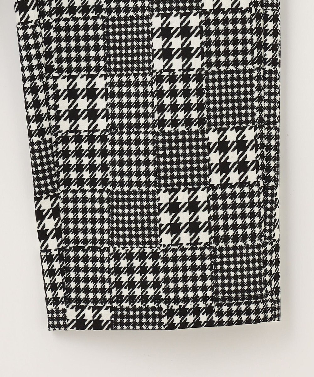 23区GOLF フレンチシックなスタイリングに！【WOMEN】チェック柄 テーパードパンツ 