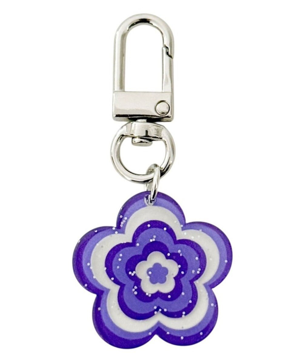 WEGO カラフルフラワーキーホルダー 