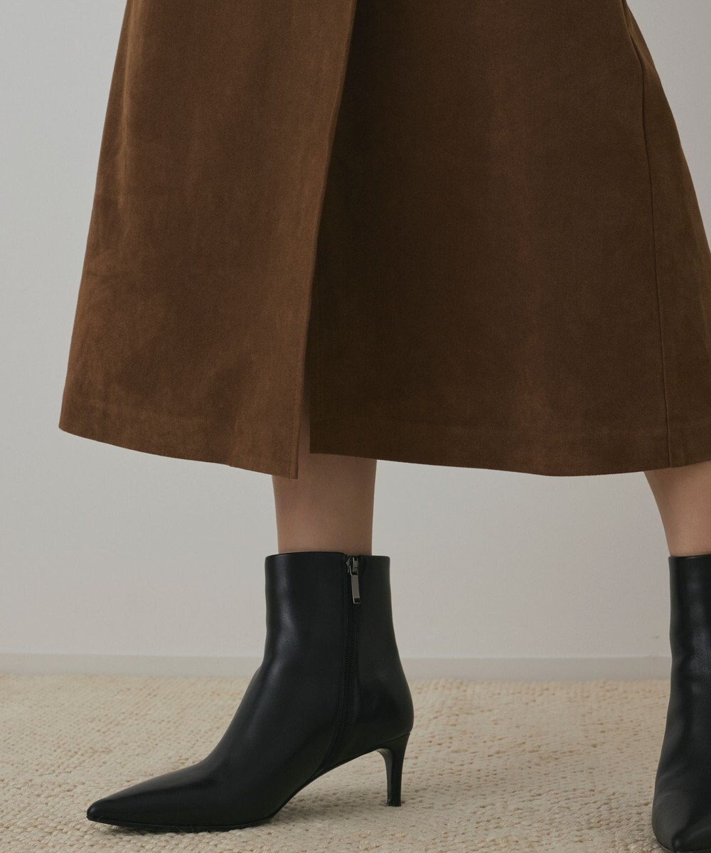 GRACE CONTINENTAL フェイクスウェードフレアスカート 