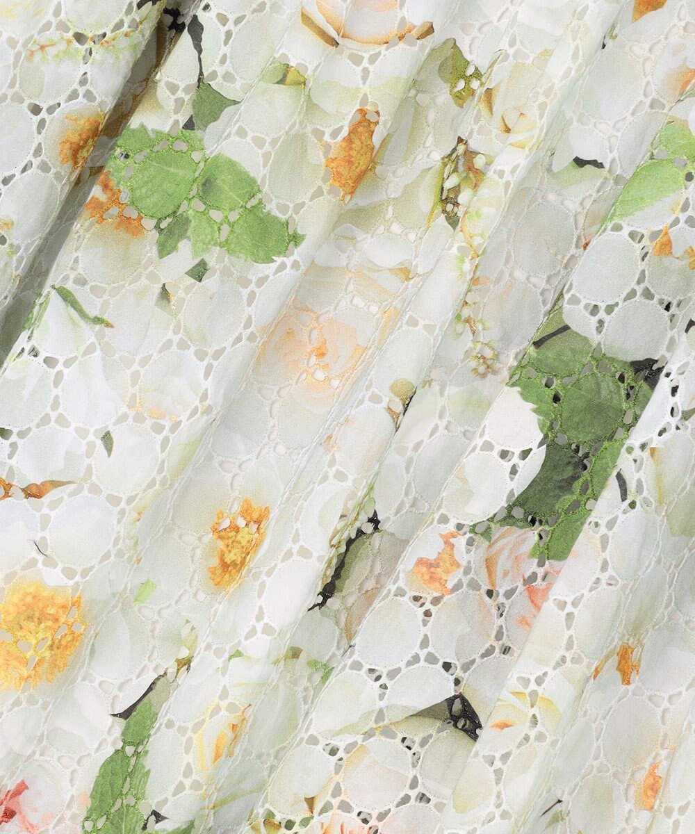 自由区 【カトリエムブーケ】Le bouquet de Laurent ブーケモチーフスカート 