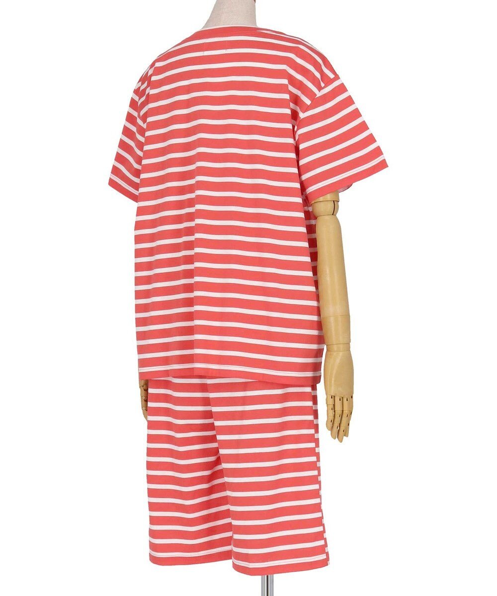 une nana cool 綿100％フレンチボーダー 半袖パジャマ 