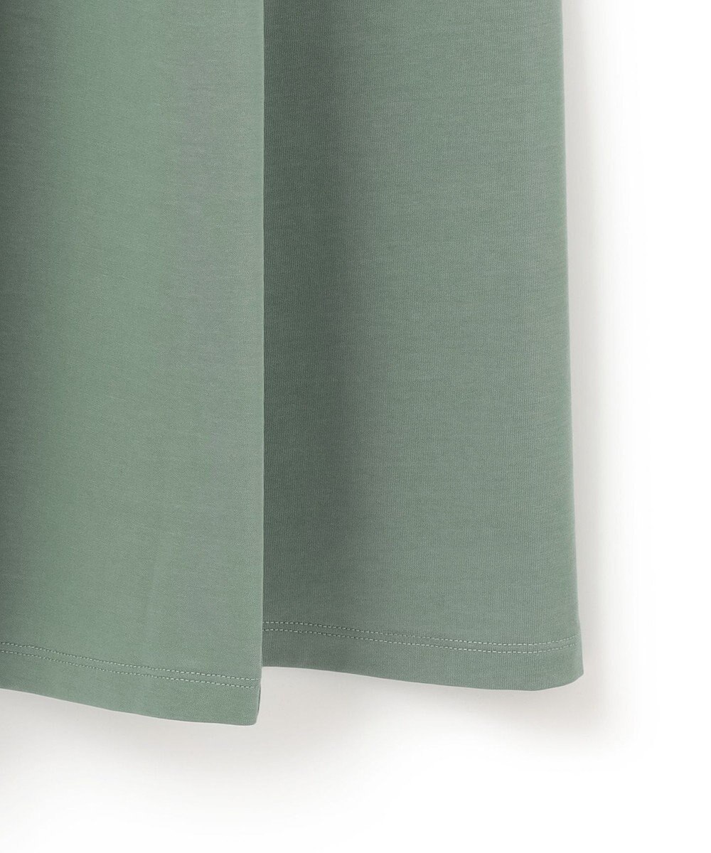 23区 L 【Oggi8月号掲載/接触冷感/洗える】ツイストコットンプレーティング スリーブレスワンピース 