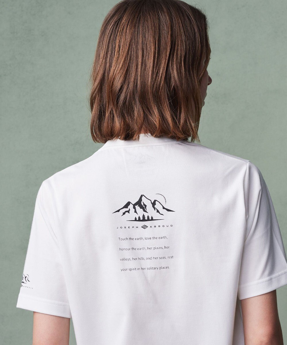 JOSEPH ABBOUD MOUNTAIN 【MADE IN JAPAN/吸水速乾/男女兼用】プレーティング天竺アウトドア Tシャツ 