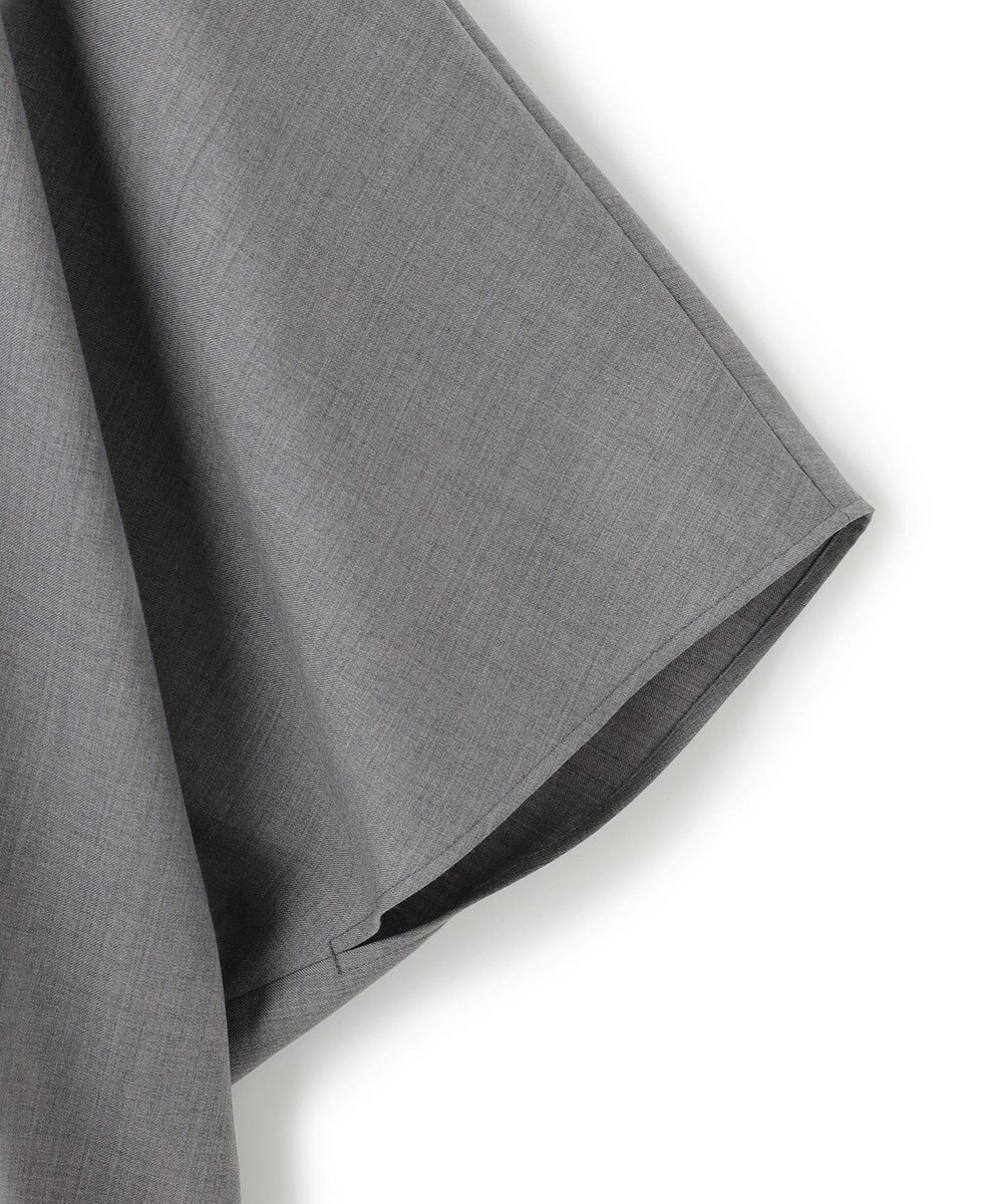 ICB 【洗える】Ｔ/Ｗブロード ハイネックブラウス 