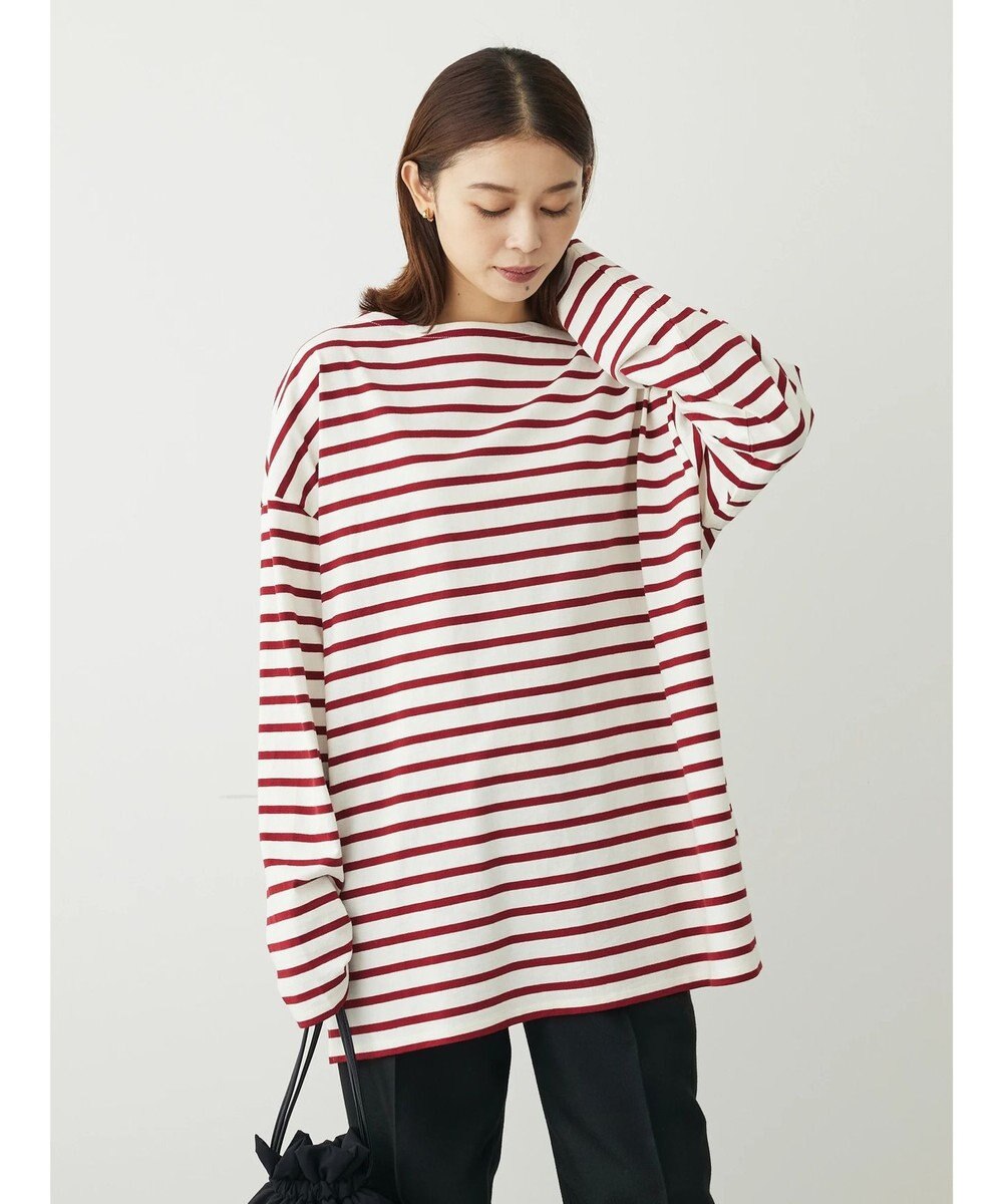 Green Parks ボーダーゆるチュニック 
