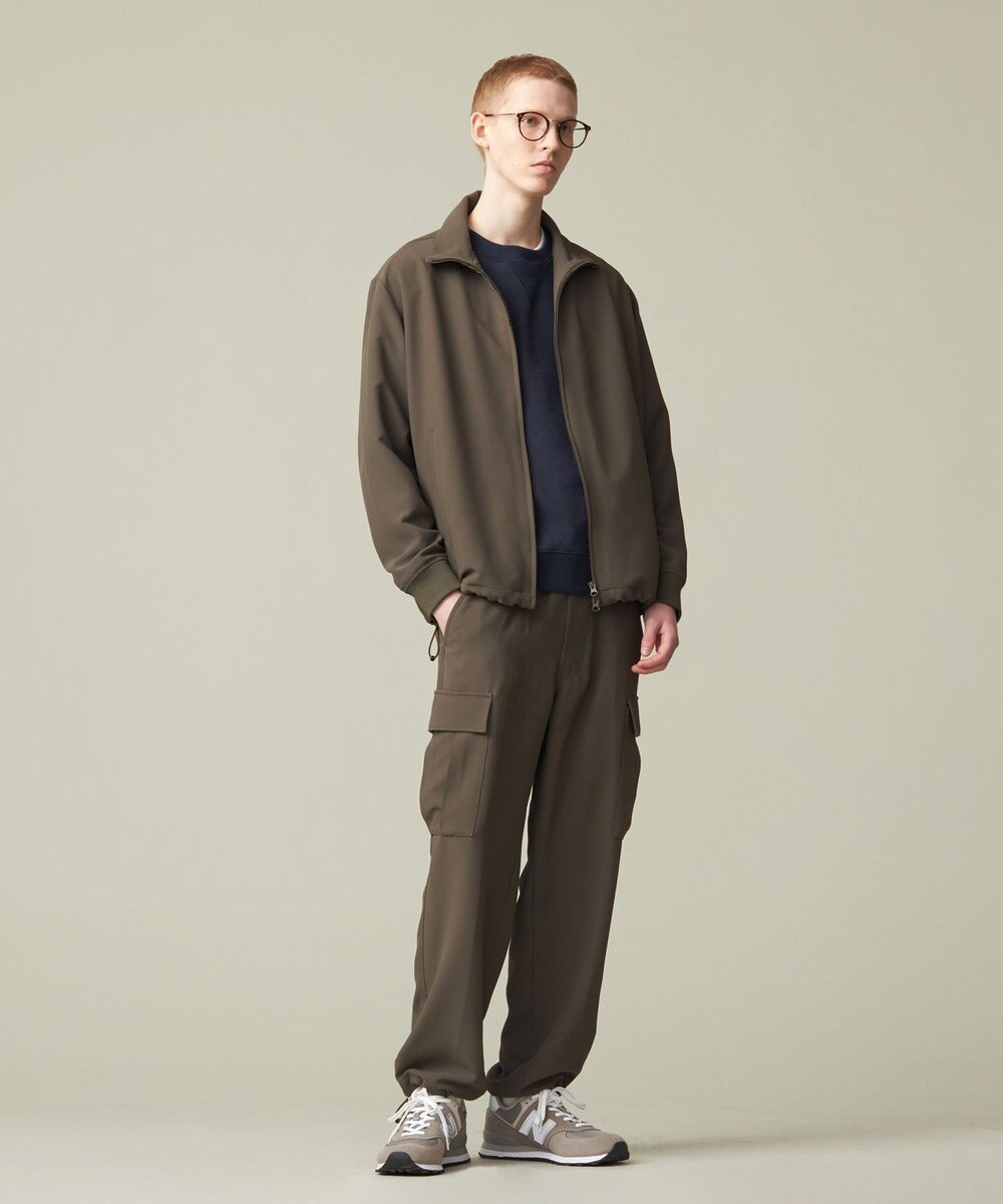 J.PRESS YORK STREET 【UNISEX】ジャージライクツイル トラックジャケット 