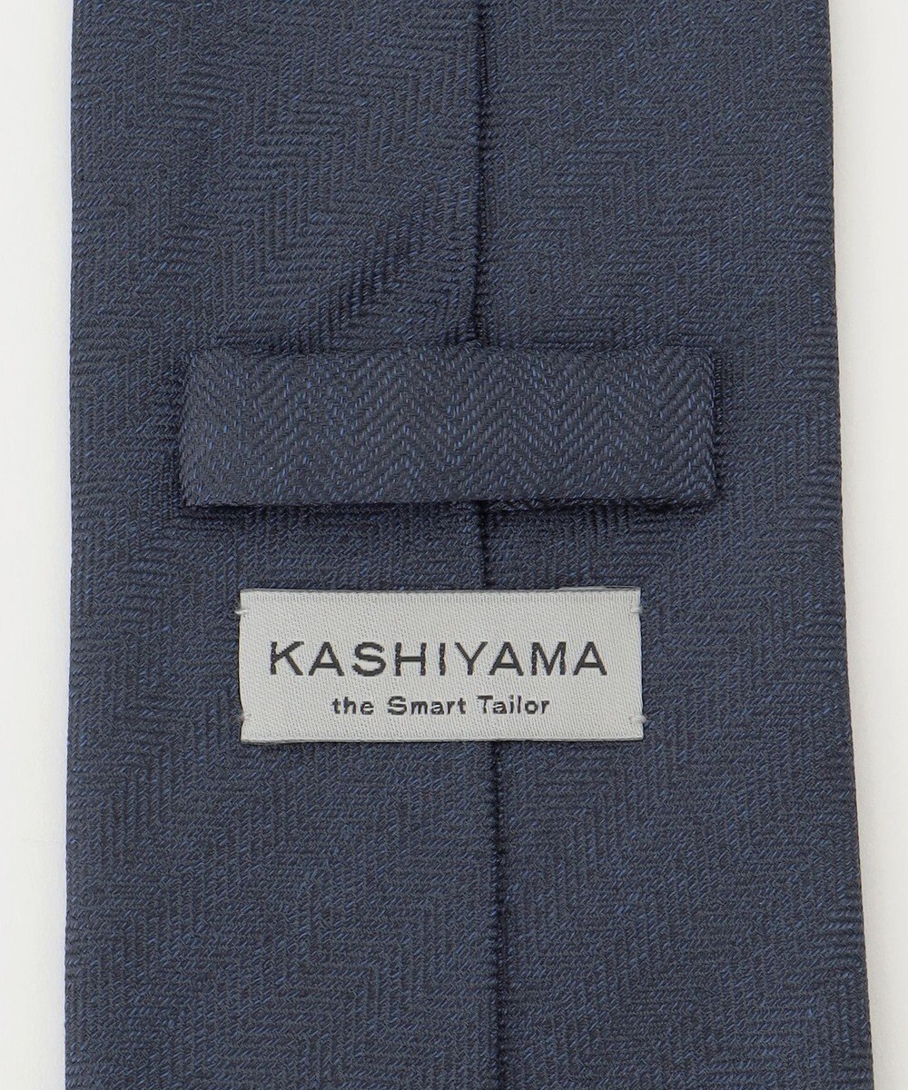KASHIYAMA KASHIYAMAオリジナル【JAPAN MADE】へリンボンネクタイ 