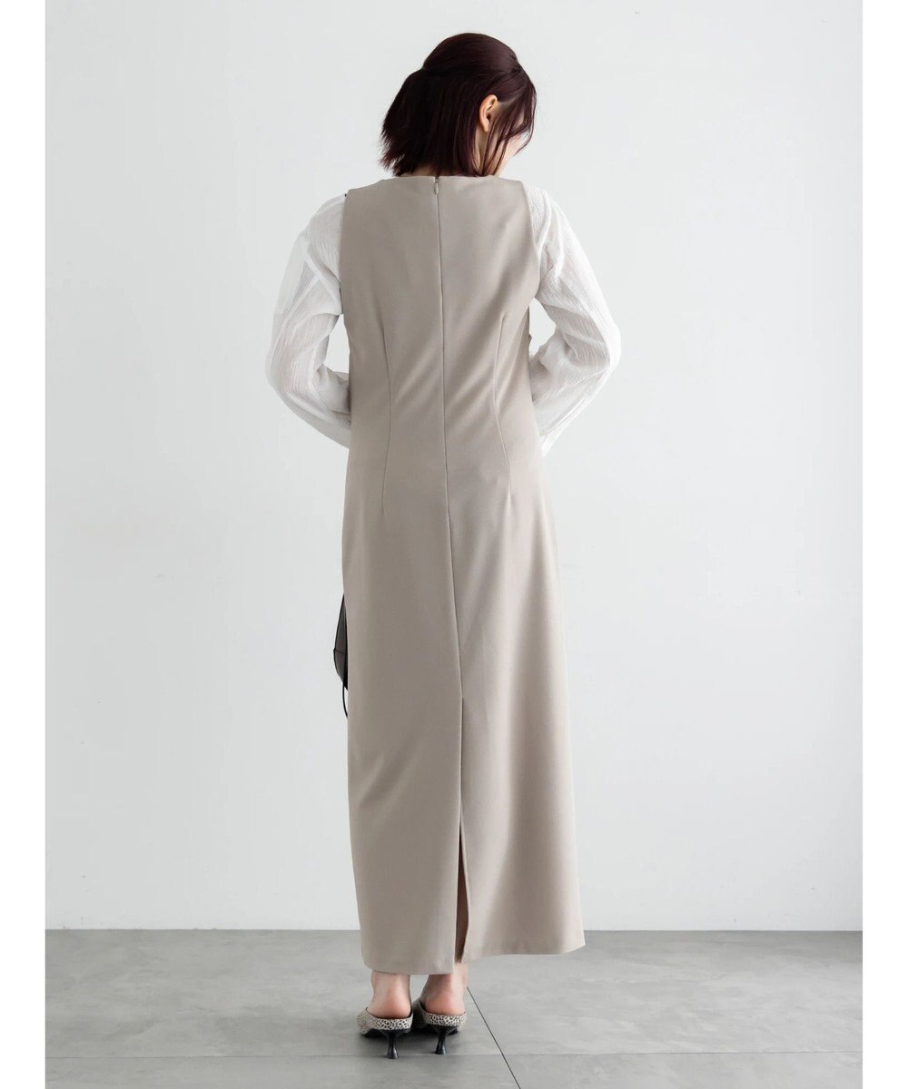 Te chichi ドレープ I ラインワンピース【AOYAMA FASHION ASSOCIATION × Te chichi】 