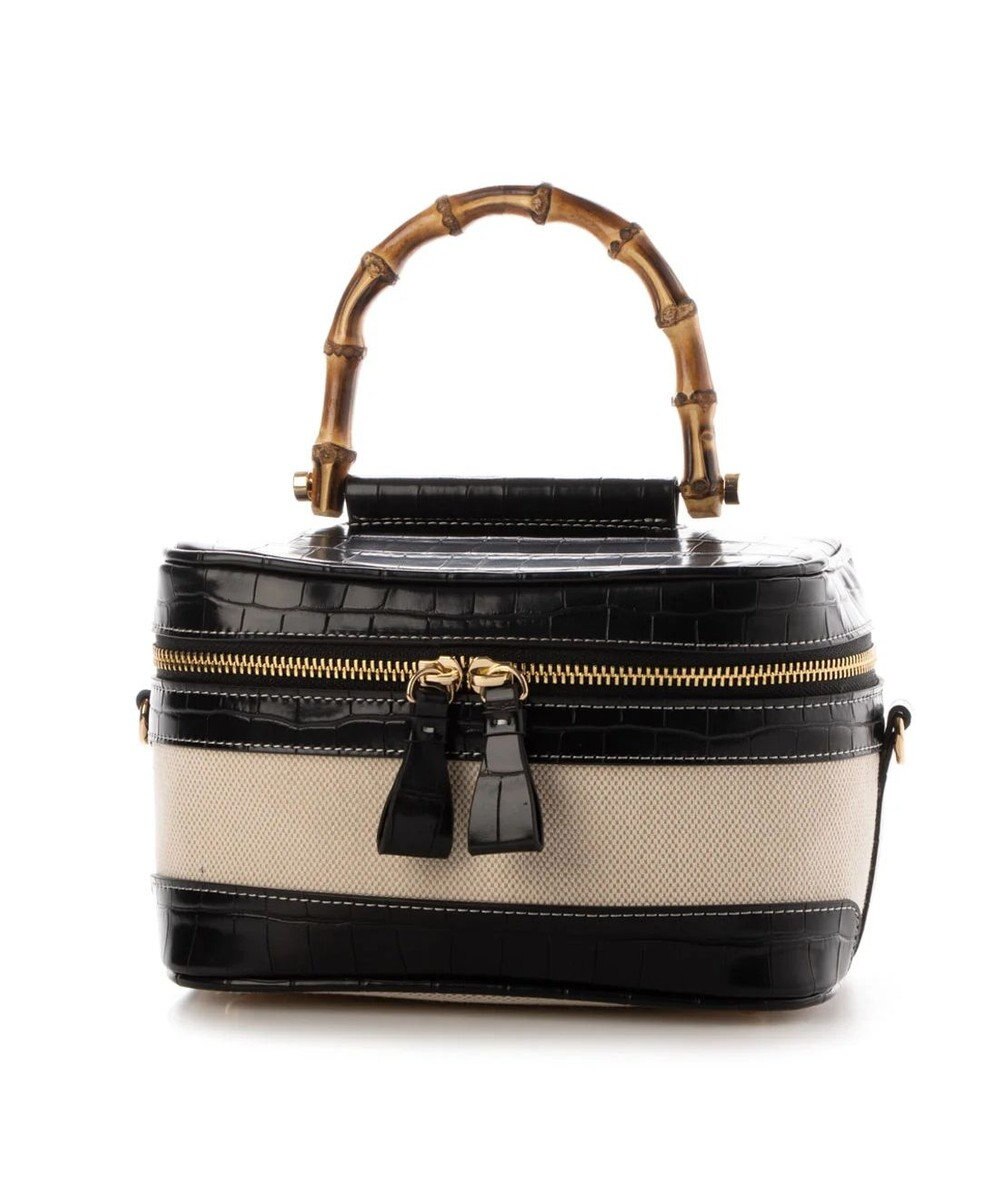 UNBILLION kakatoo バンブーハンドル2wayバニティバッグ 