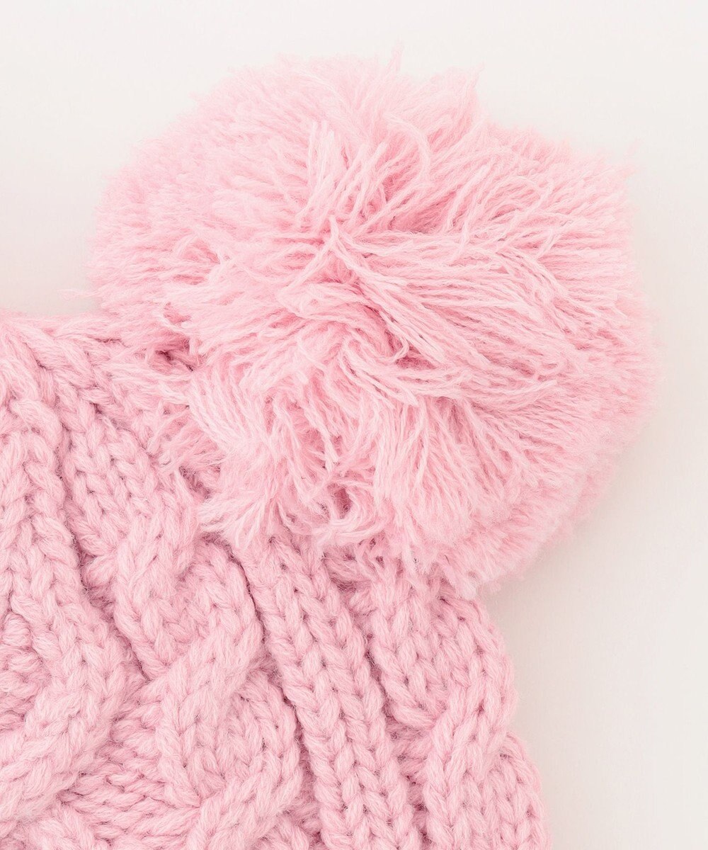 ANY KIDS ぽんぽんつきニット帽 