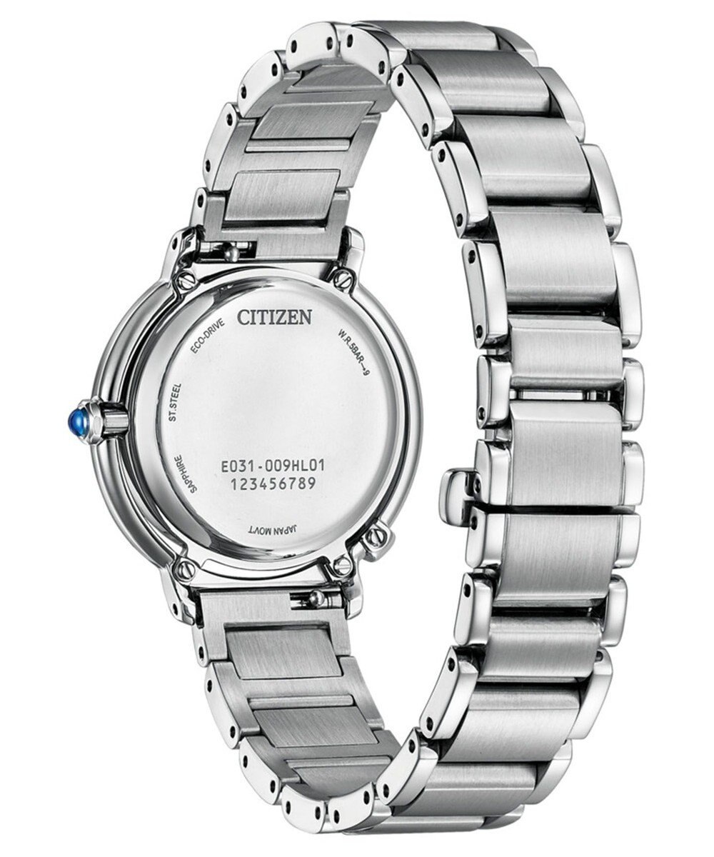 CITIZEN 【光発電 腕時計】マニッシュな端正さの中にフェミニンな要素を取り入れた2WAYモデル 