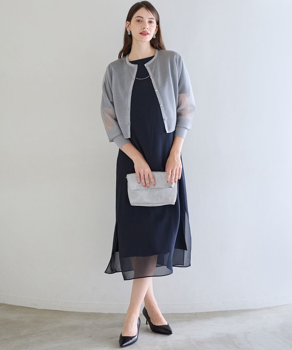 23区 L 【APPLAUDIR】グロッシードルマン カーディガン 