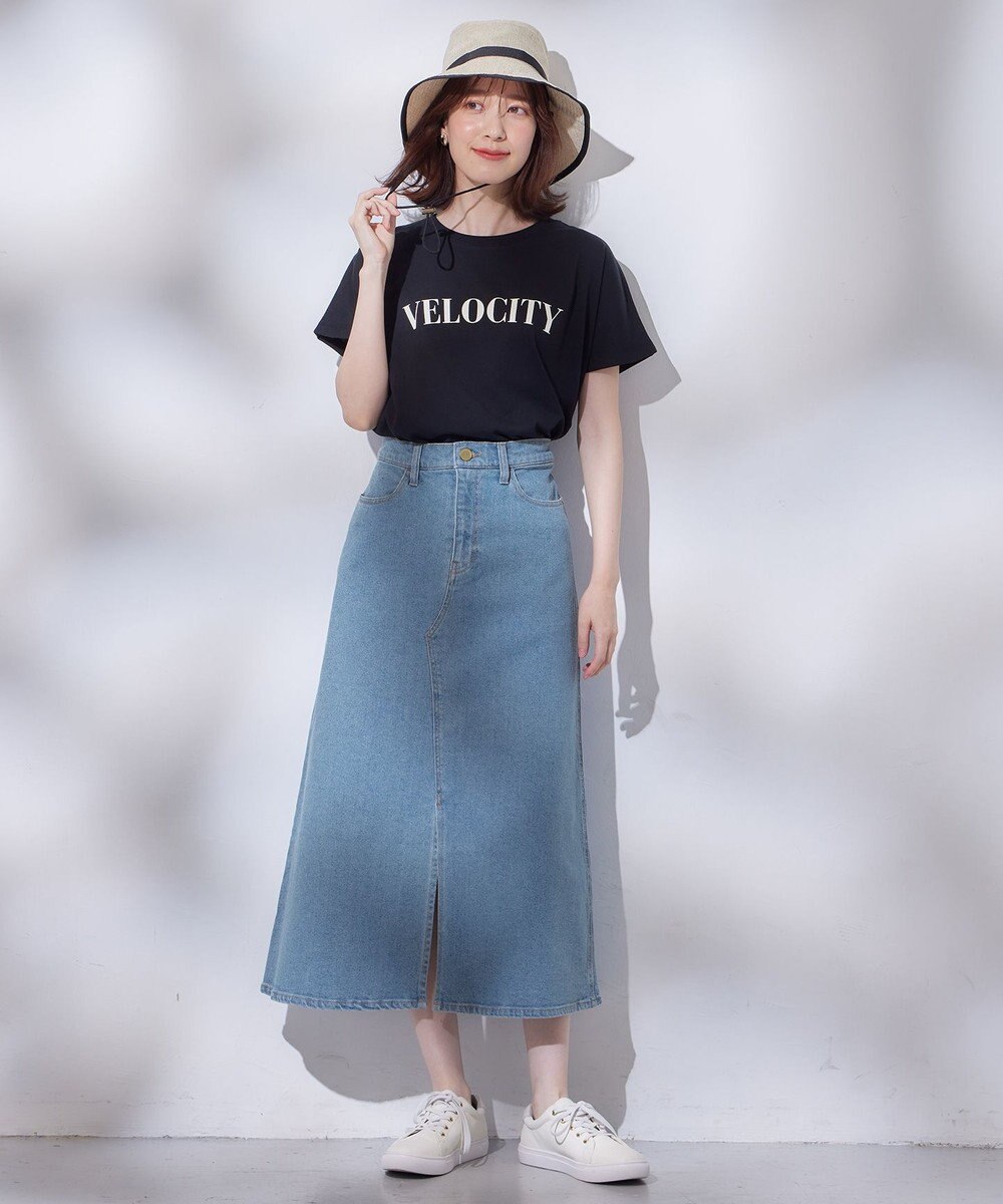 ANY ドルマンスリーブロゴTシャツ 