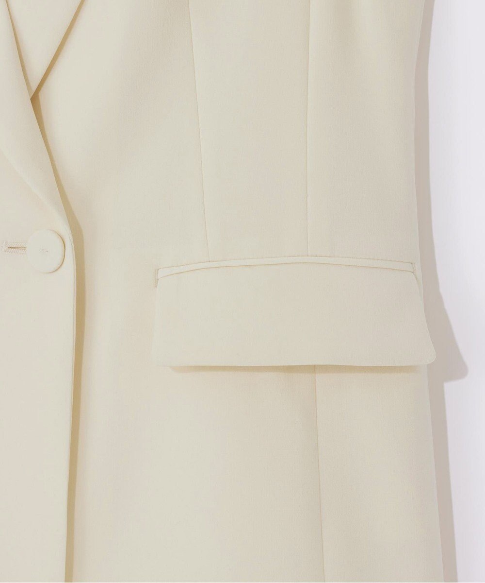 GRACE CONTINENTAL トリアセテーラードジレ 