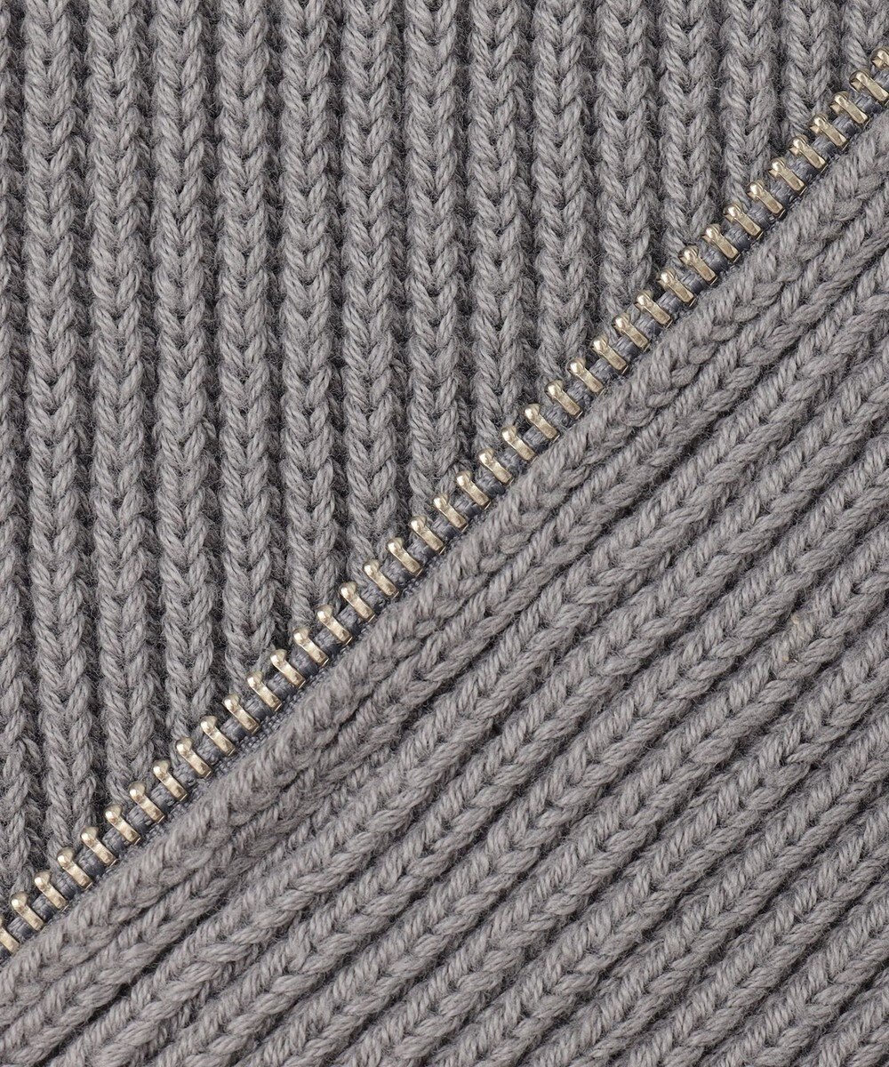 UNFILO MENS スウェットライク ジップベスト [24年秋冬商品] 