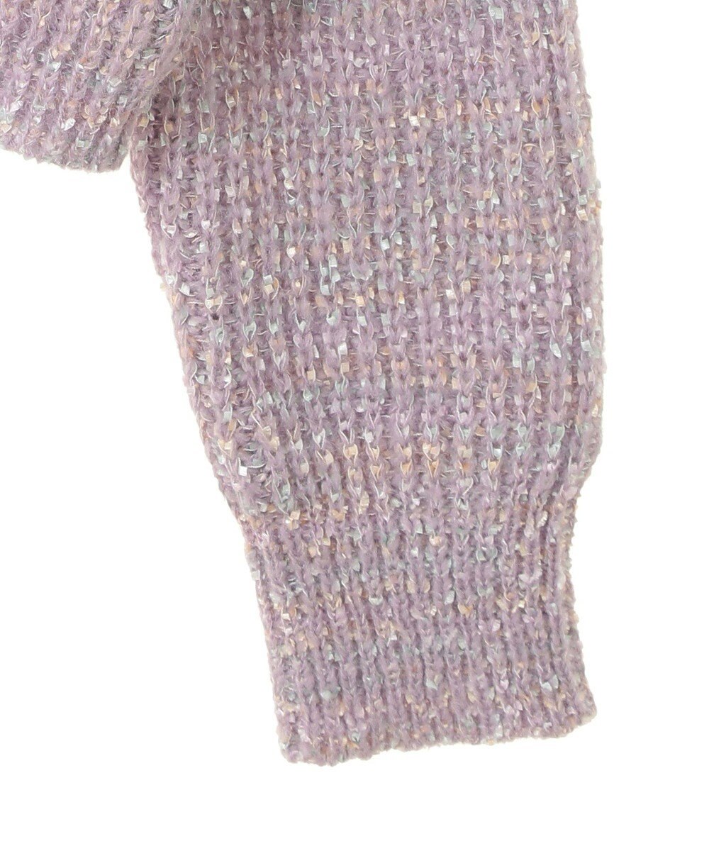 earth music&ecology ブラッシュヤーンニットプルオーバー 