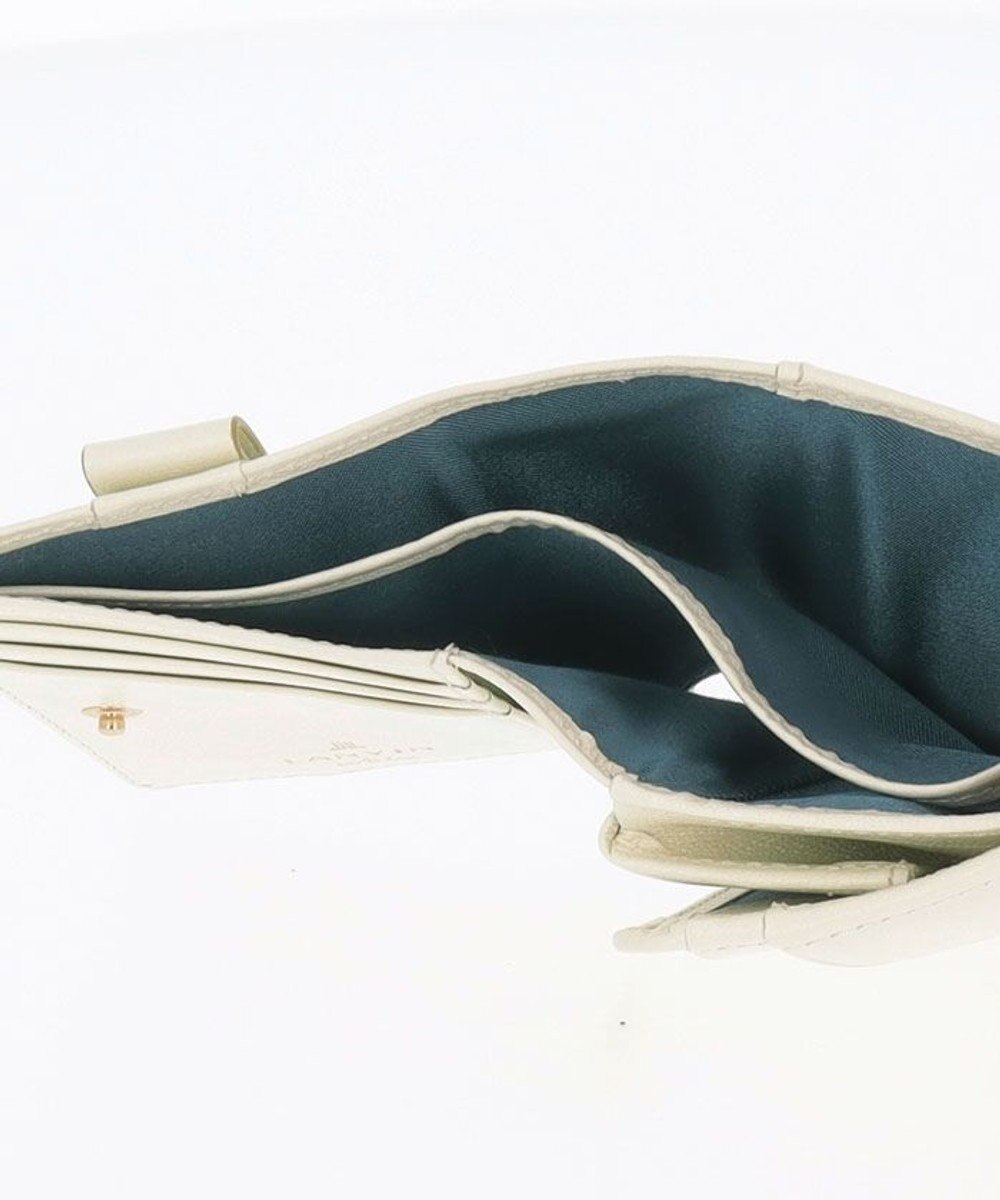 LANVIN en Bleu シャリテ 内BOX二つ折り財布 