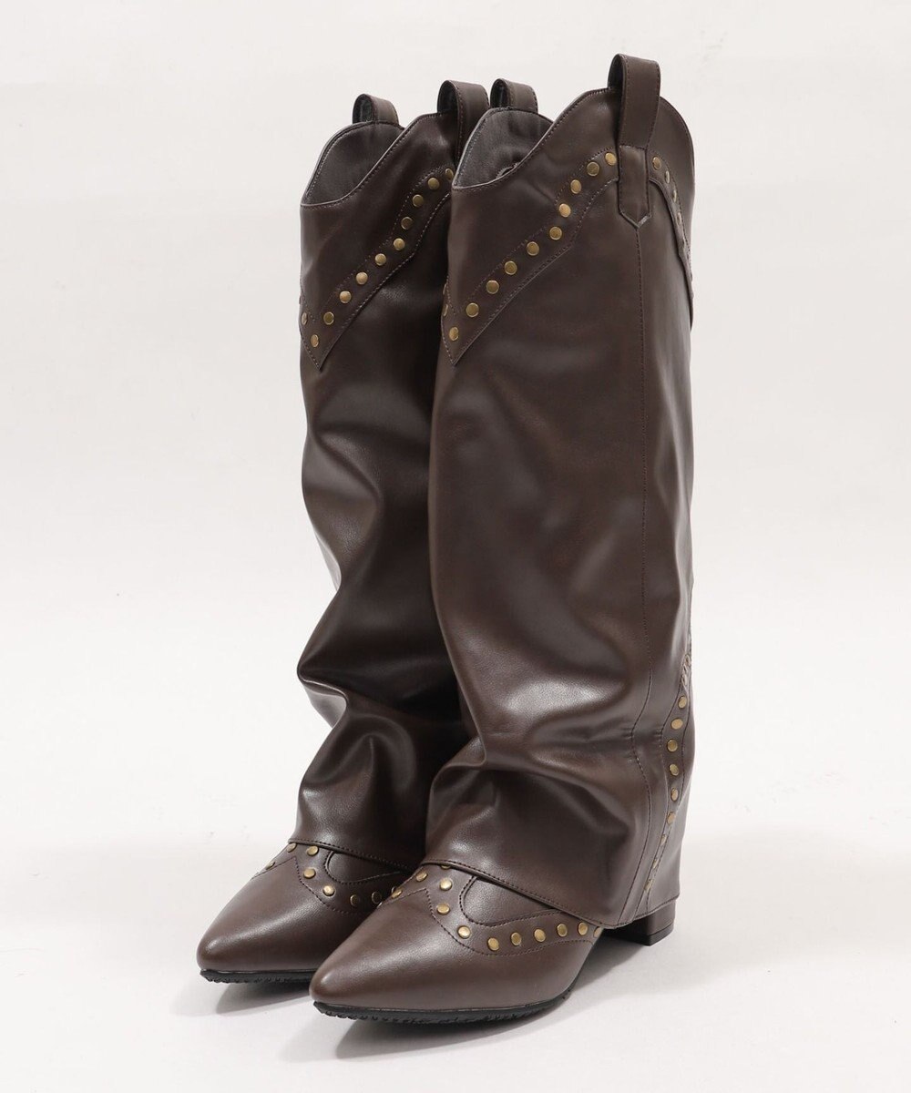 WEGO ウエスタンカバーロングブーツ 