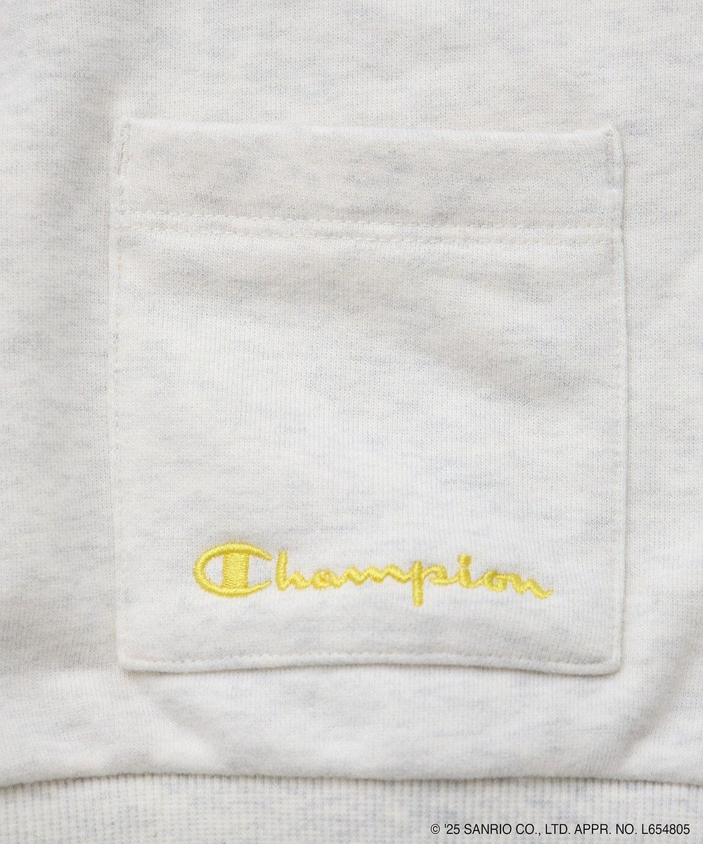 earth music&ecology チャンピオン　ハローキティ×ｅｍａｅ裏毛カーディガン 