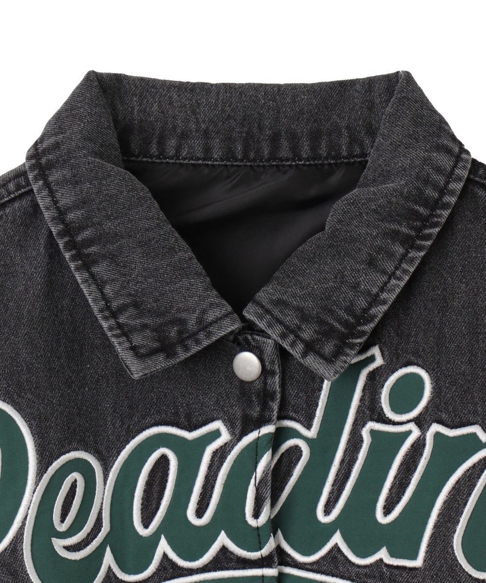 WEGO スタジアムロゴデニムショートスタジャン 