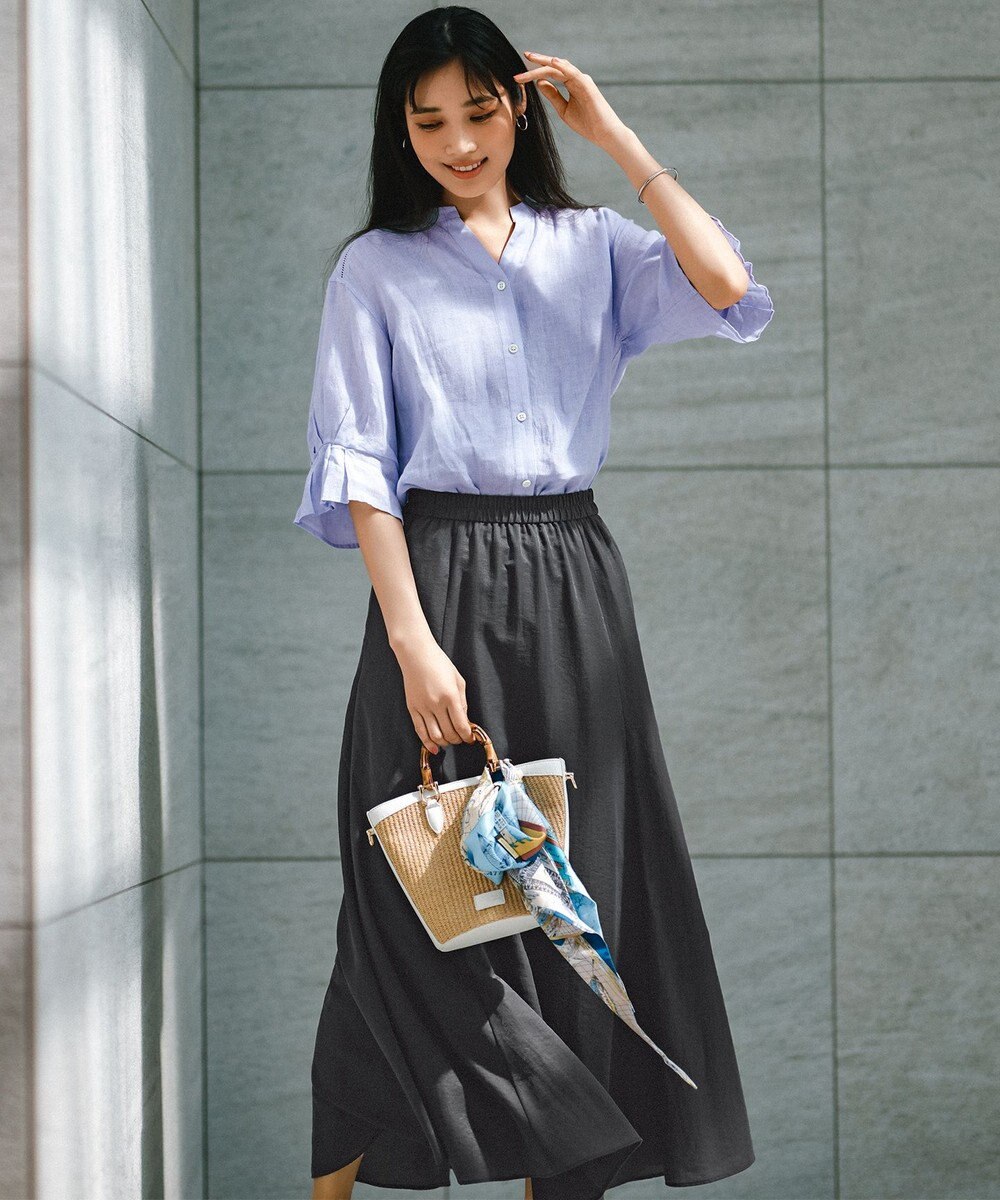 23区 【CLASSY.6月号掲載/Oggi4月号掲載】雑材 バンブー ハンドル ショルダー 