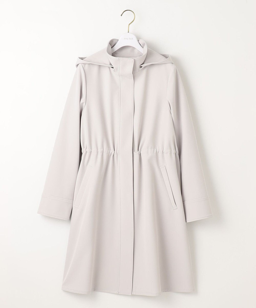 ANY SIS 【2WAY】フーデットロング アウター 