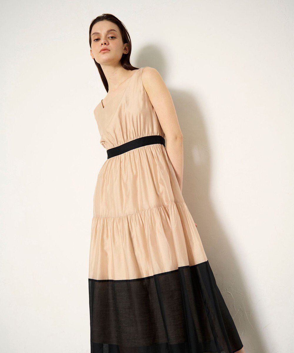 GRACE CONTINENTAL ボレロセットティアードワンピース 